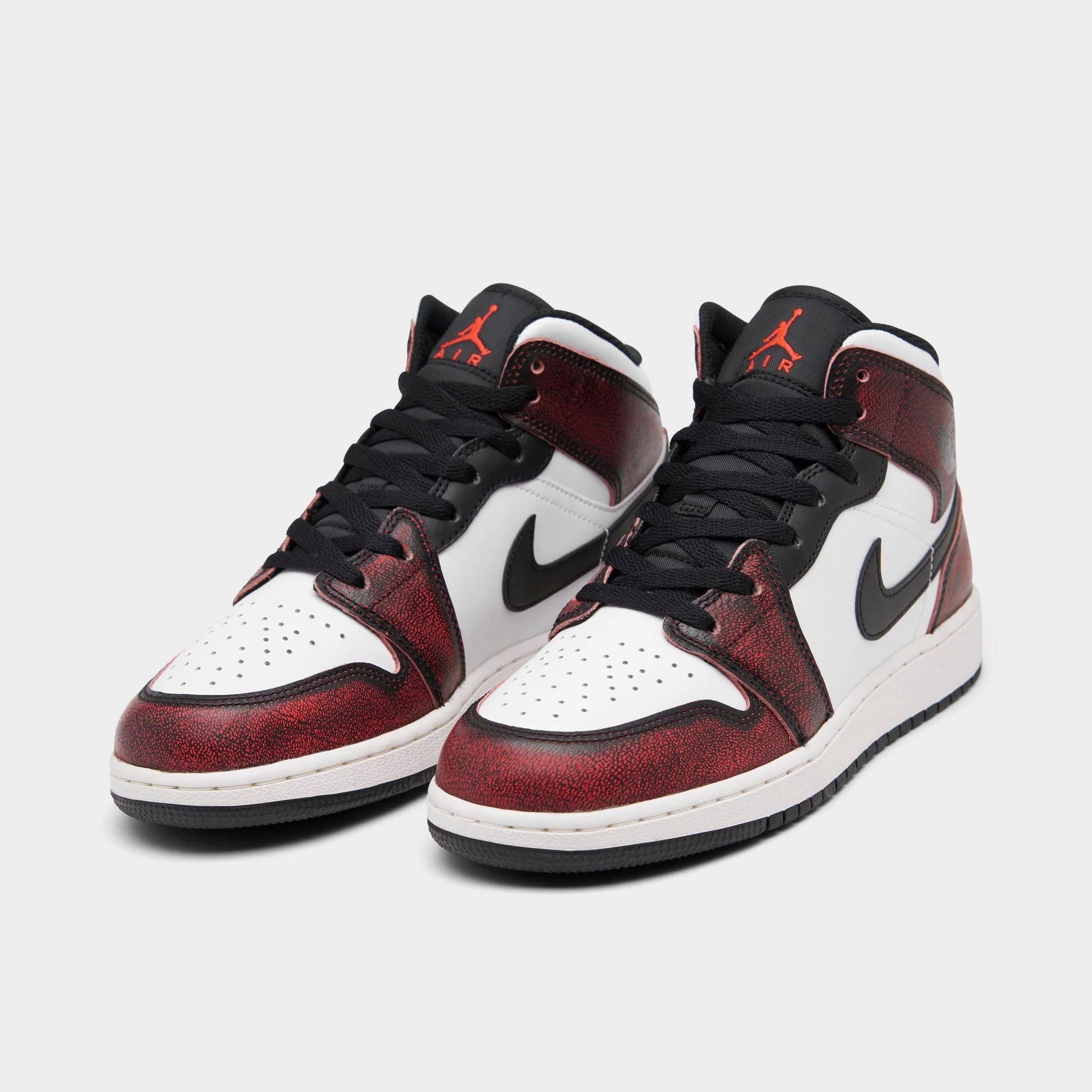 Grade School Air Jordan Retro 1 Mid Wear-Away Chicago (Gs)' - FB0568-006 - Image 2