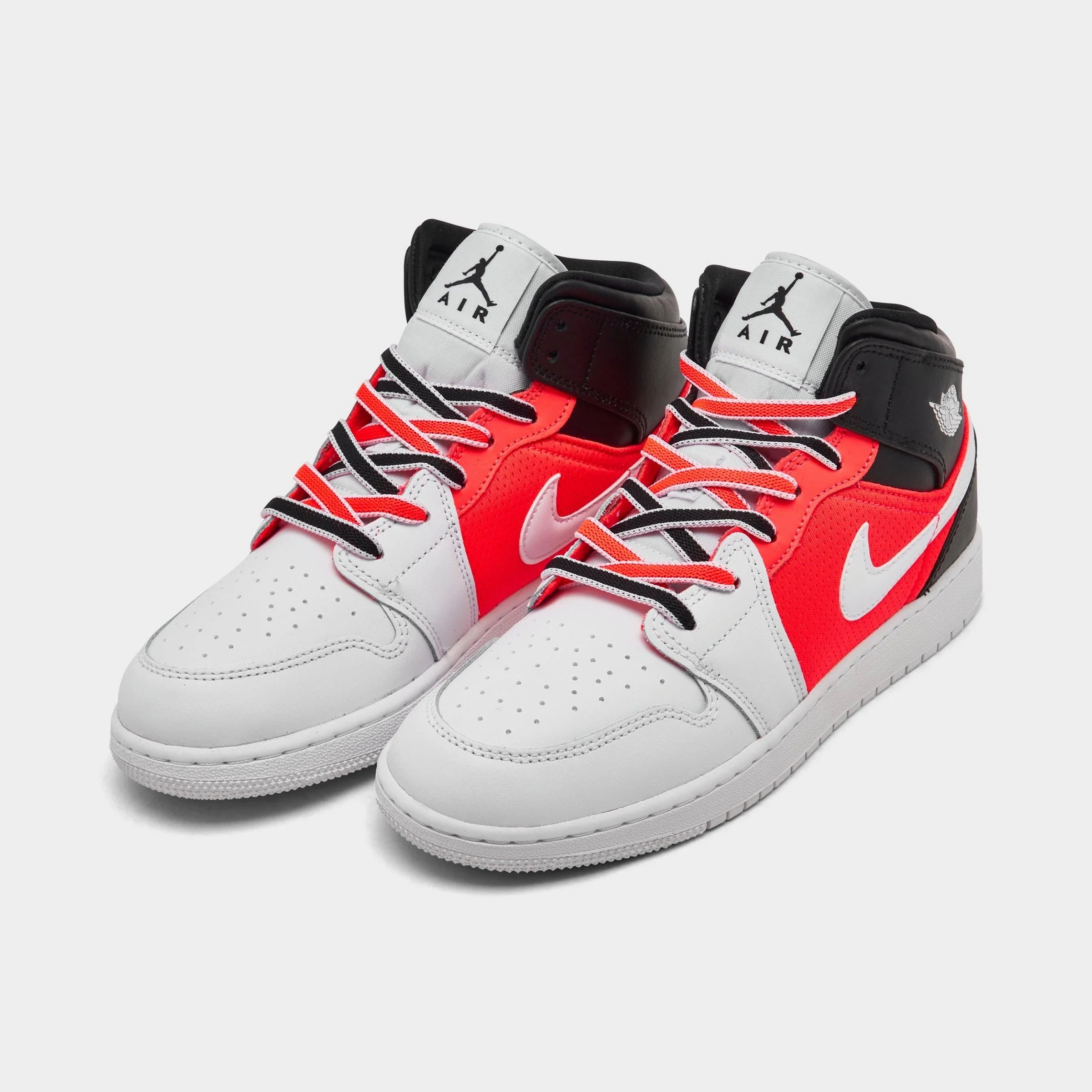 Grade School Air Jordan Retro 1 Mid Se 'White Black Infrared (Gs)' - FB4417-016 - Image 2