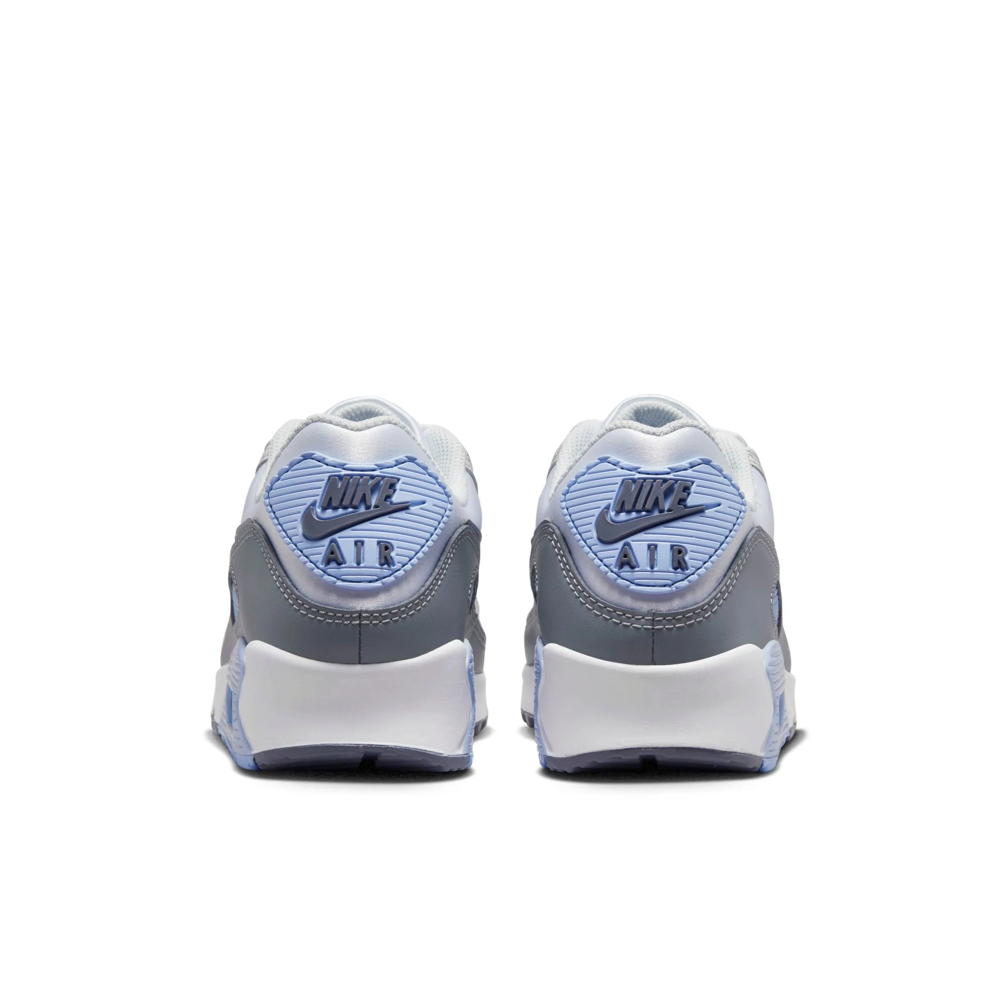 Nike Women's Air Max 90 'White Wolf Gray Photon Dust' Sneakers - Image 6