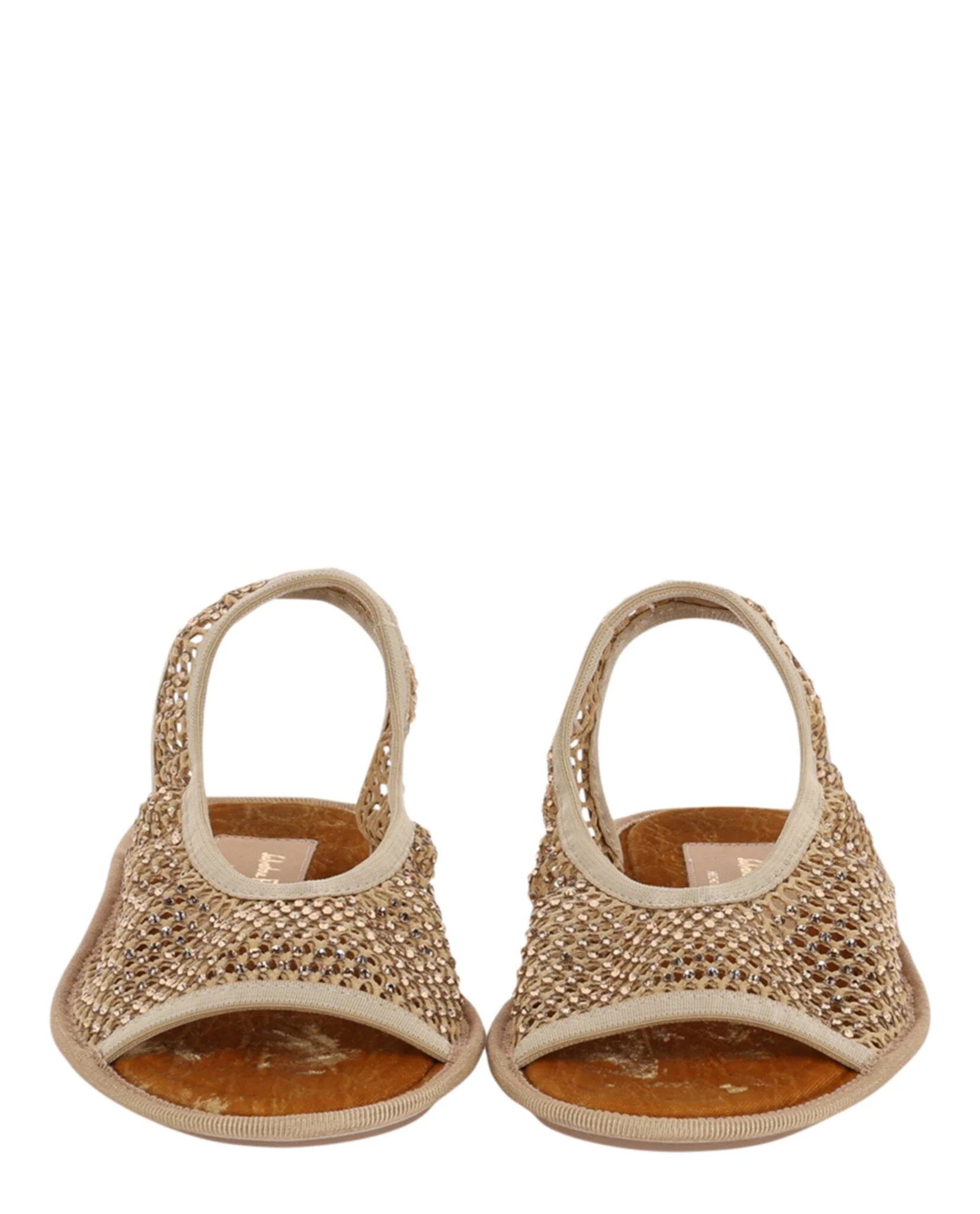 Ferragamo Anio Crystal Embellished Slingback Sandals - Image 5