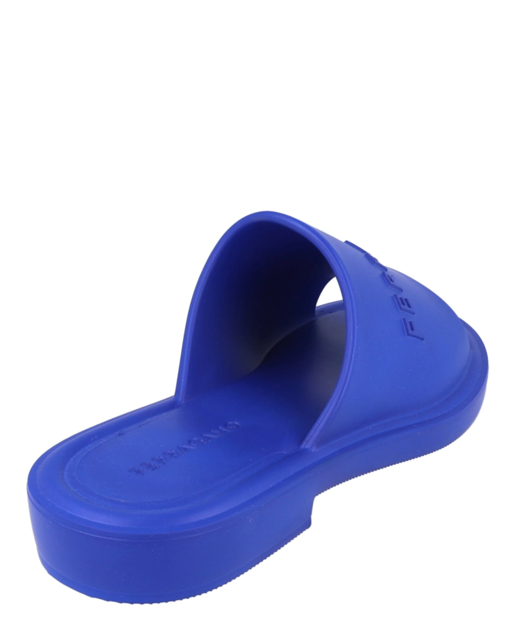 Ferragamo Giuneva Logo Embossed Slides - Image 3