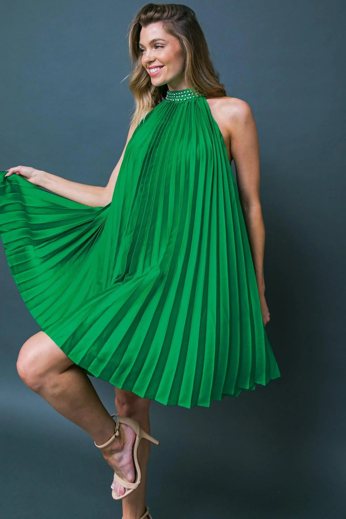 Fiesta Friday Woven Mini Dress - Image 4