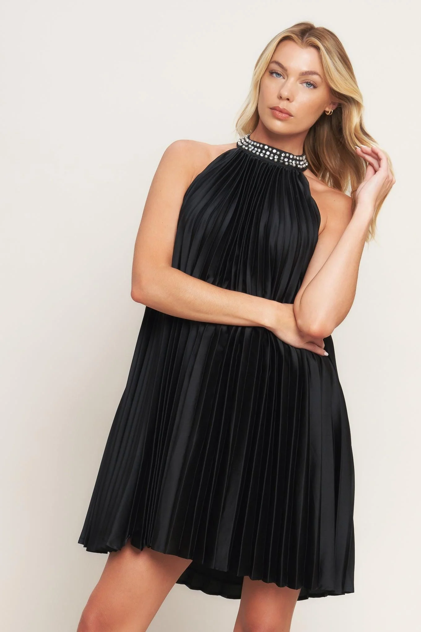 Fiesta Friday Woven Mini Dress - Image 7