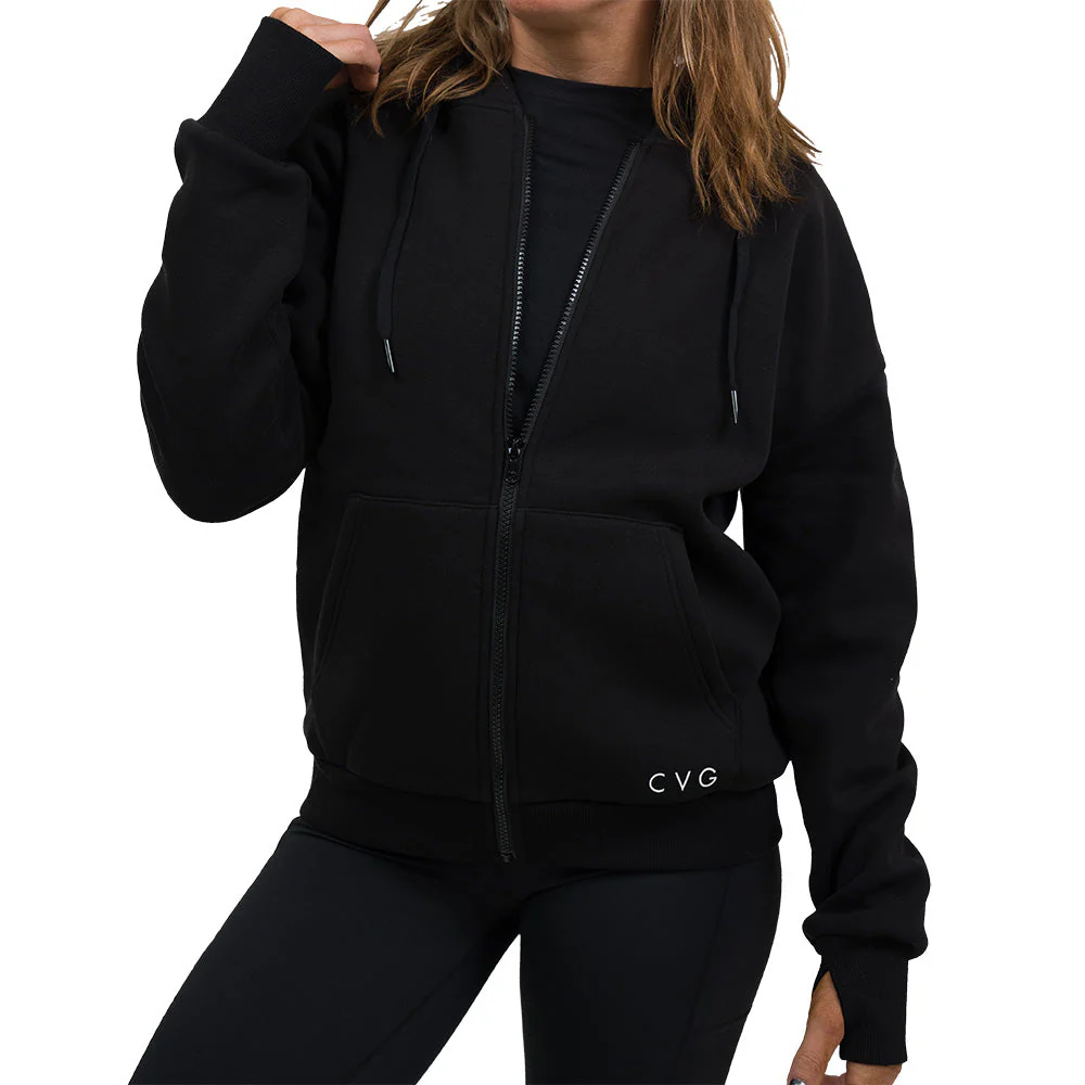 Constantly Varied Gear Fleece Zip Up - Black - Image 5