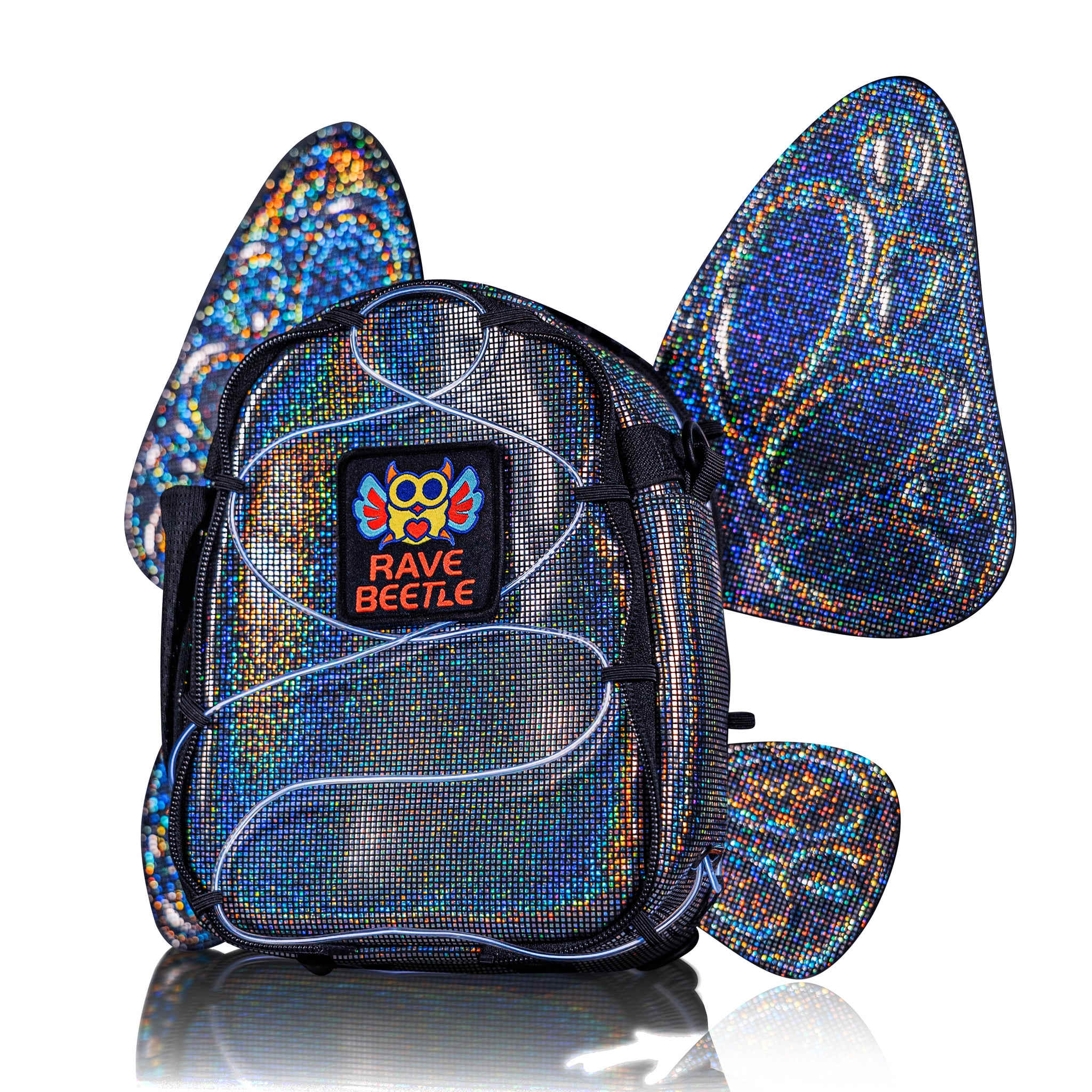 FLOWt Magic Backpack Interchangeable Wing Mini Backpack for Theme Park Outfits (Mocha) - Image 16