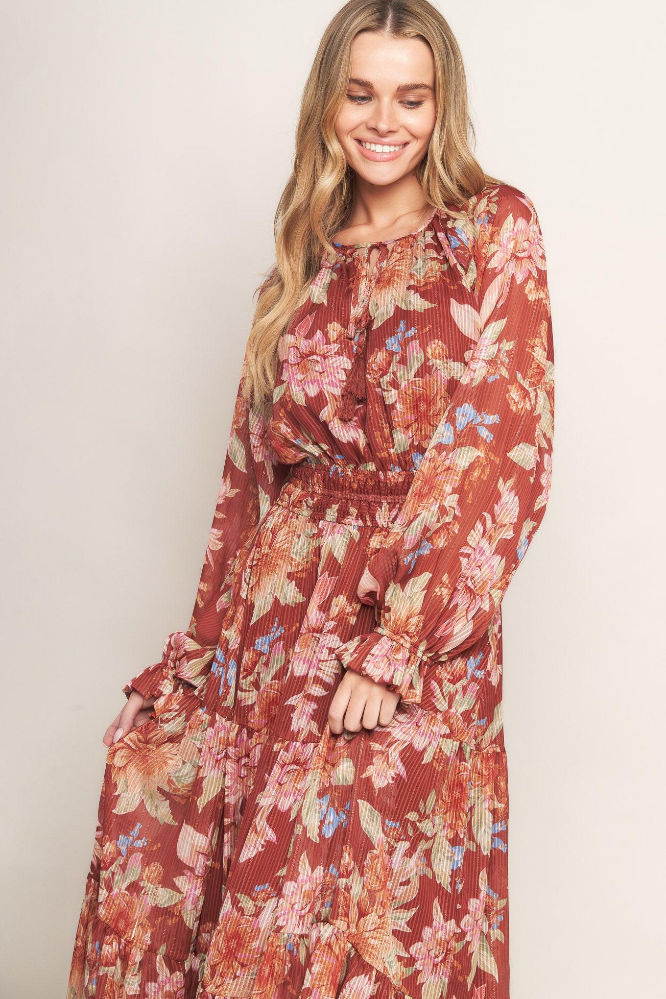 Forest Park Woven Midi Dress - Image 7