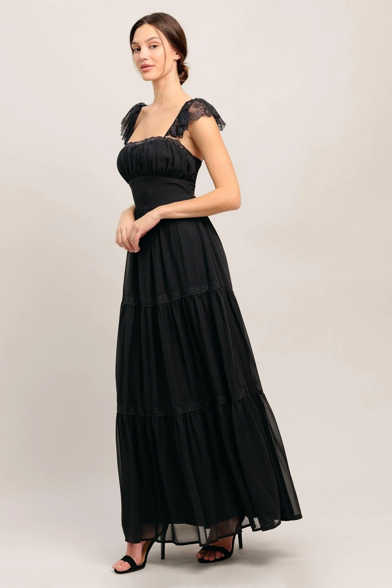 Forgotten Romance Woven Maxi Dress - Image 5