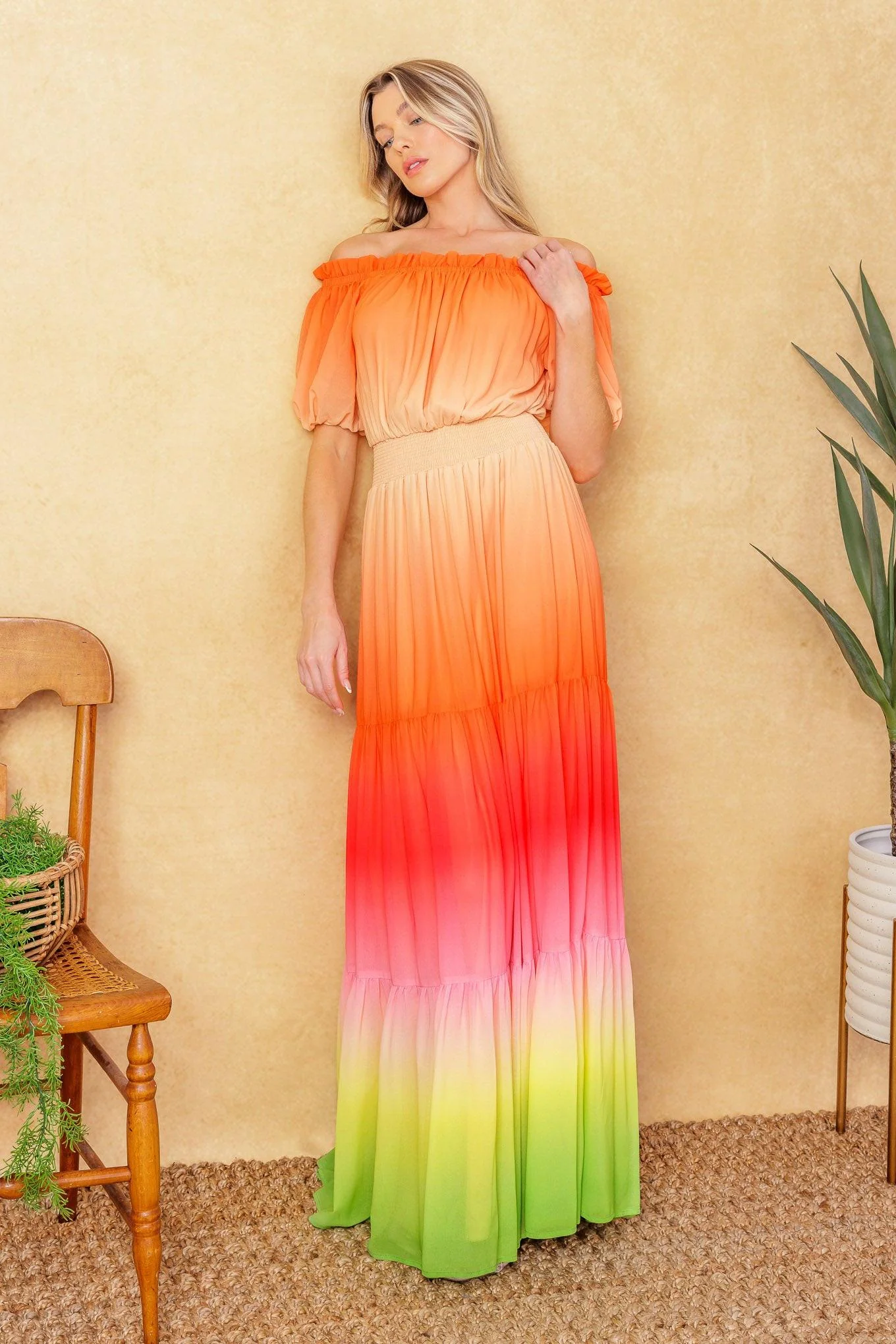 Forgotten Story Woven Maxi Dress - Image 7