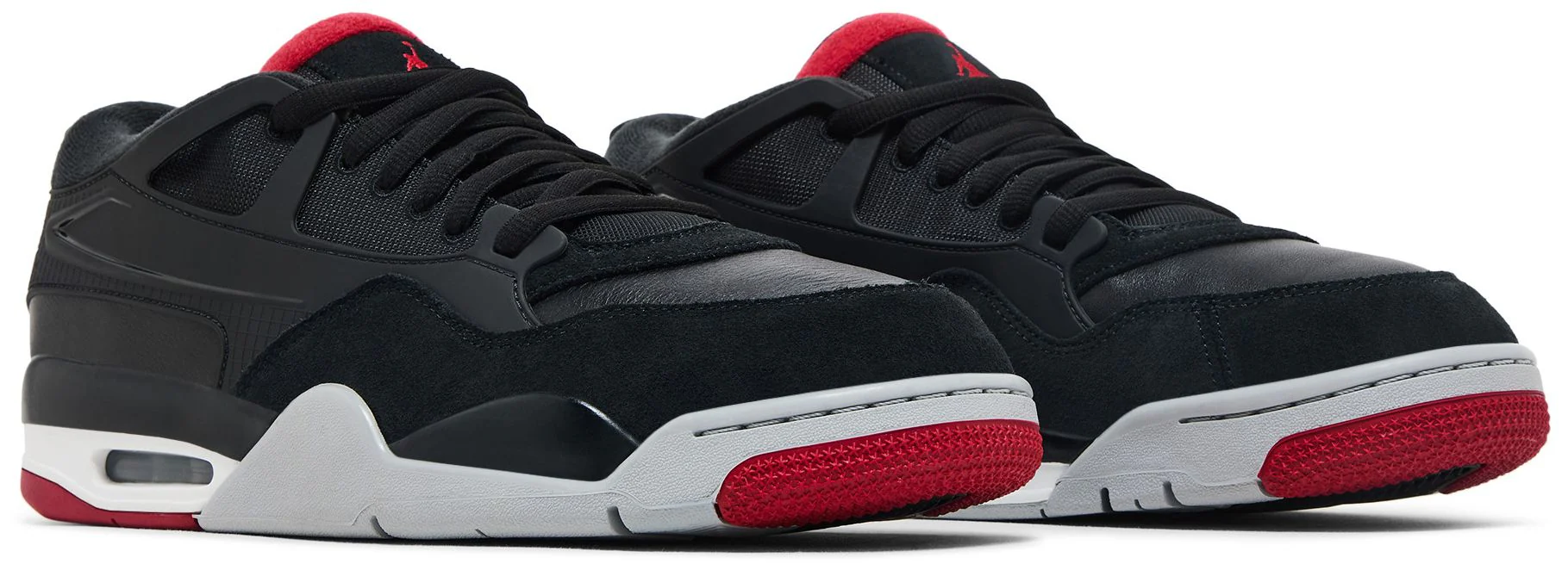 Air Jordan Men's Retro 4 Rm 'Black Cement' Athletic Shoes - Image 3