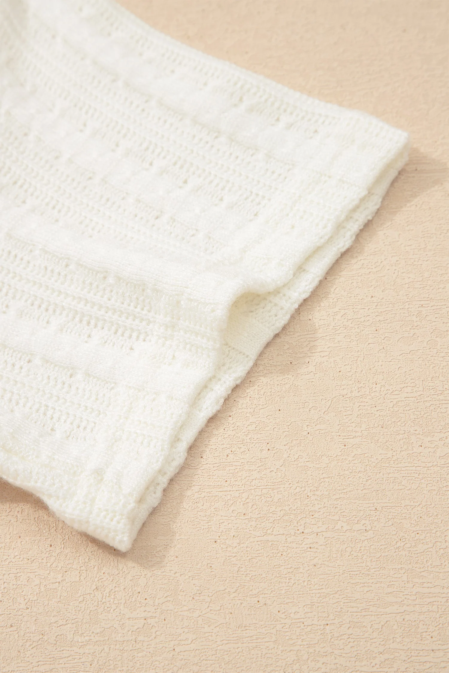 Threaded Pear Frankie Raw Seam Henley Tee - Image 6