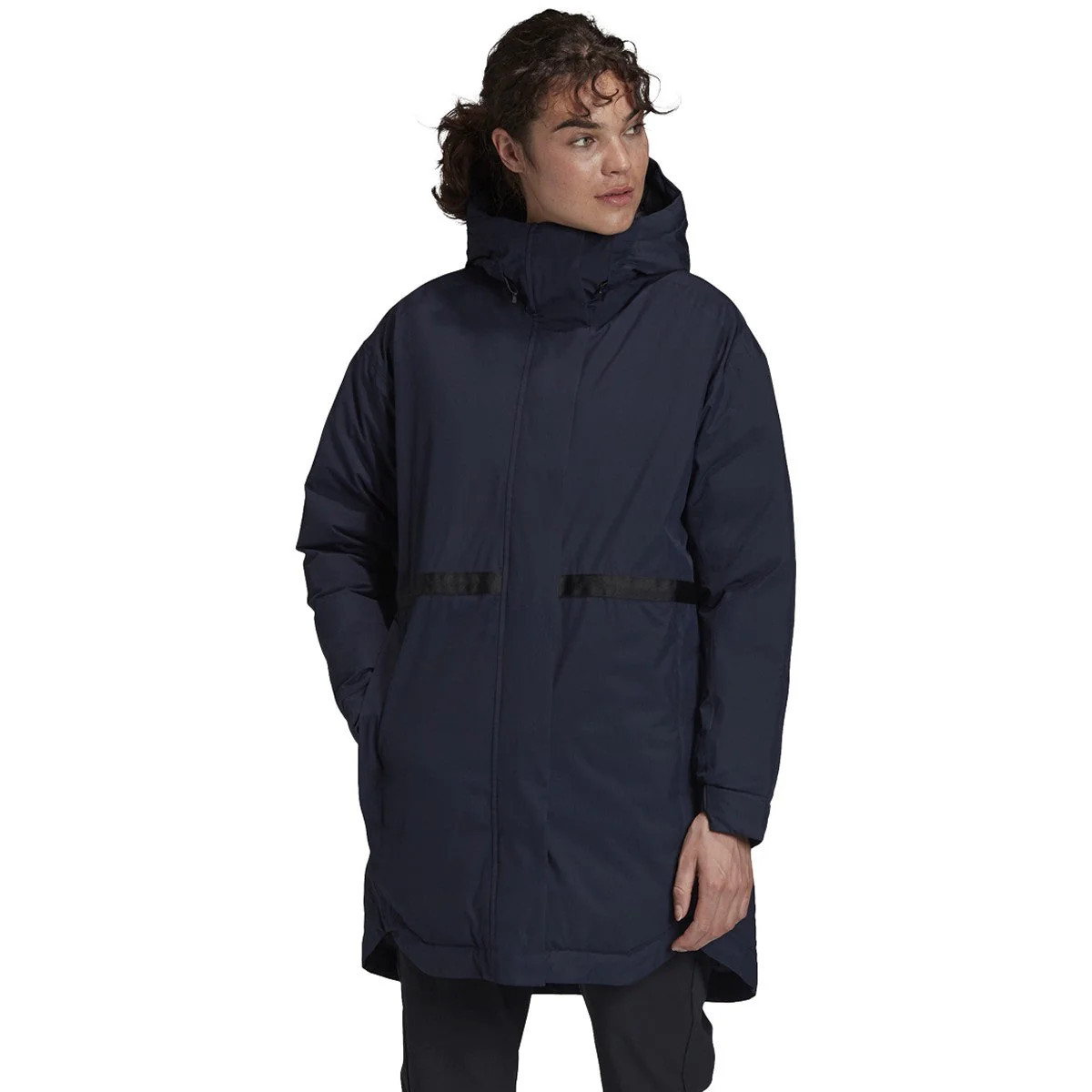 adidas Women's Traveer Insulated Rain.Rdy Parka Jackets - Image 3