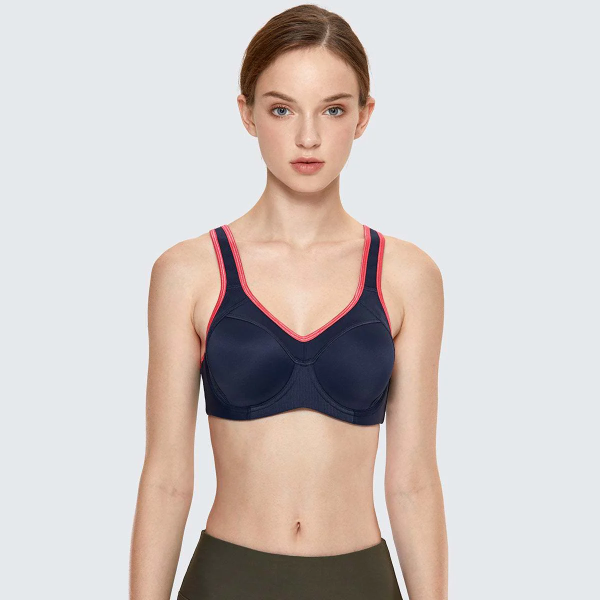 Full Support High Impact Padded Sports Bra - Image 16