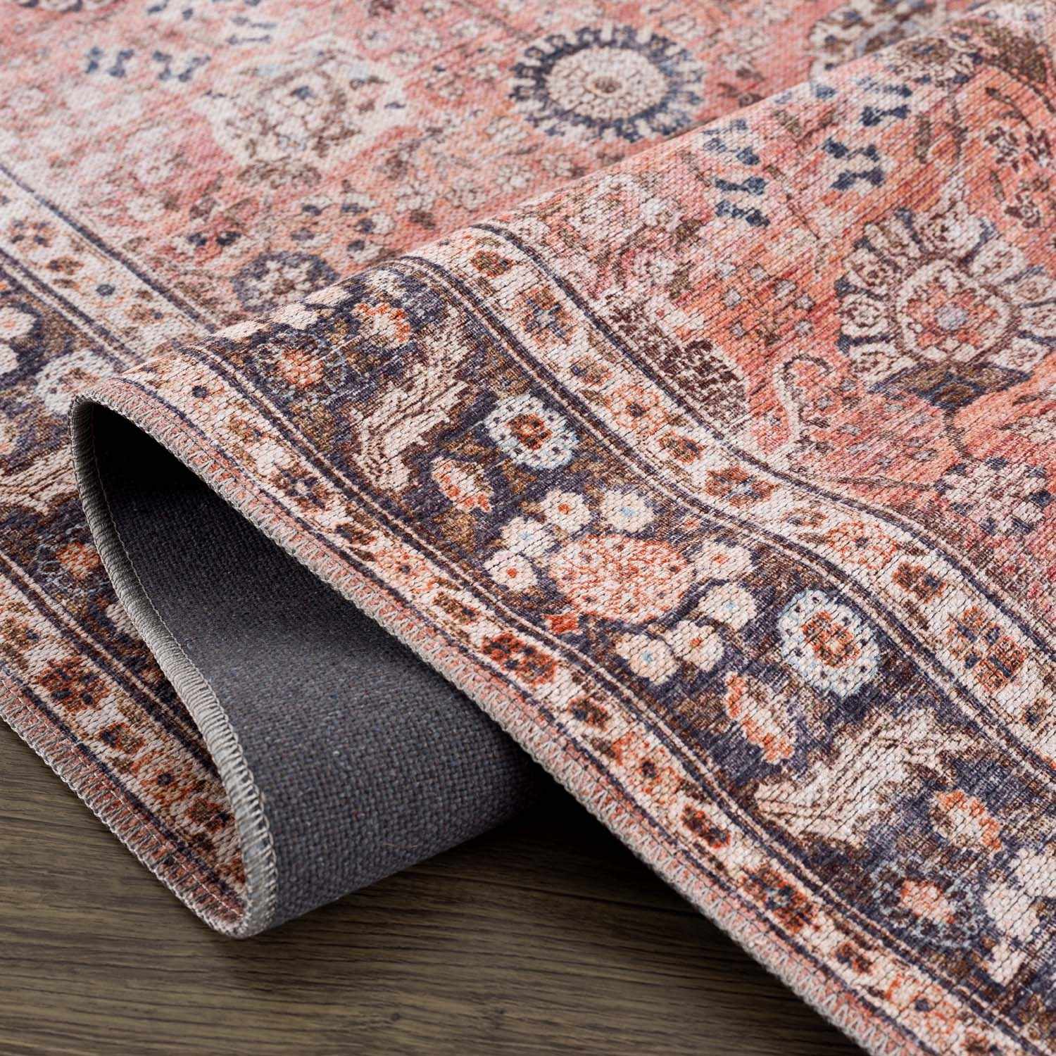 Ganyangan Red Washable Rug - Image 7