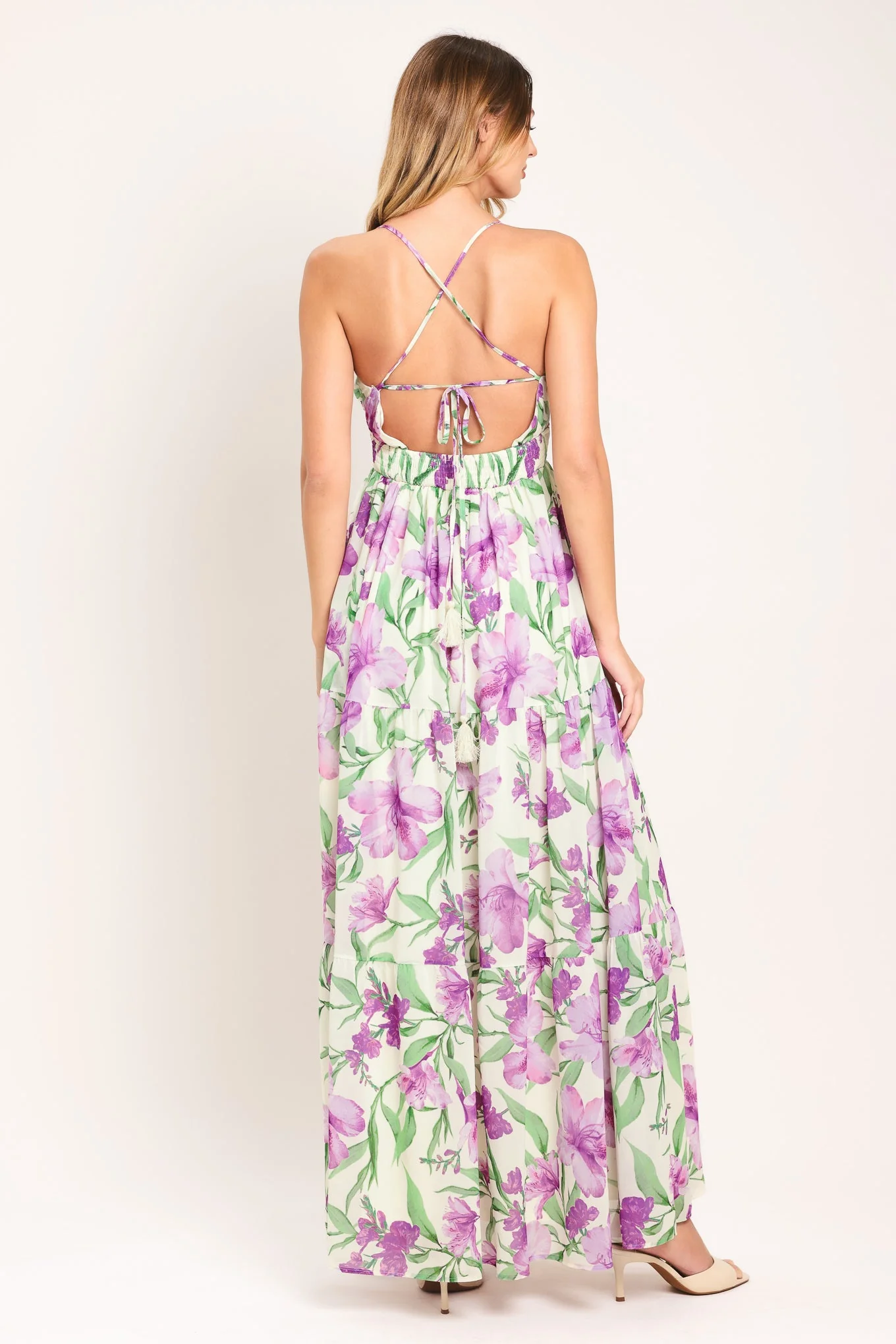 Garden Sweetheart Woven Maxi Dress - Image 2