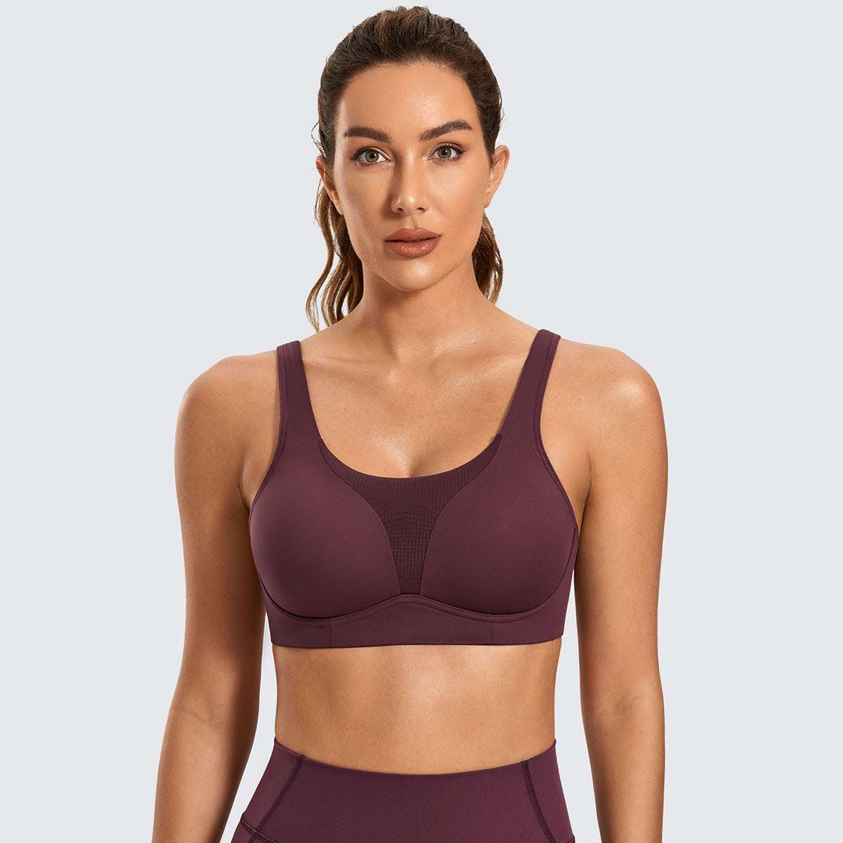 Gentle Comfort High Impact Padded Sports Bra - Image 15