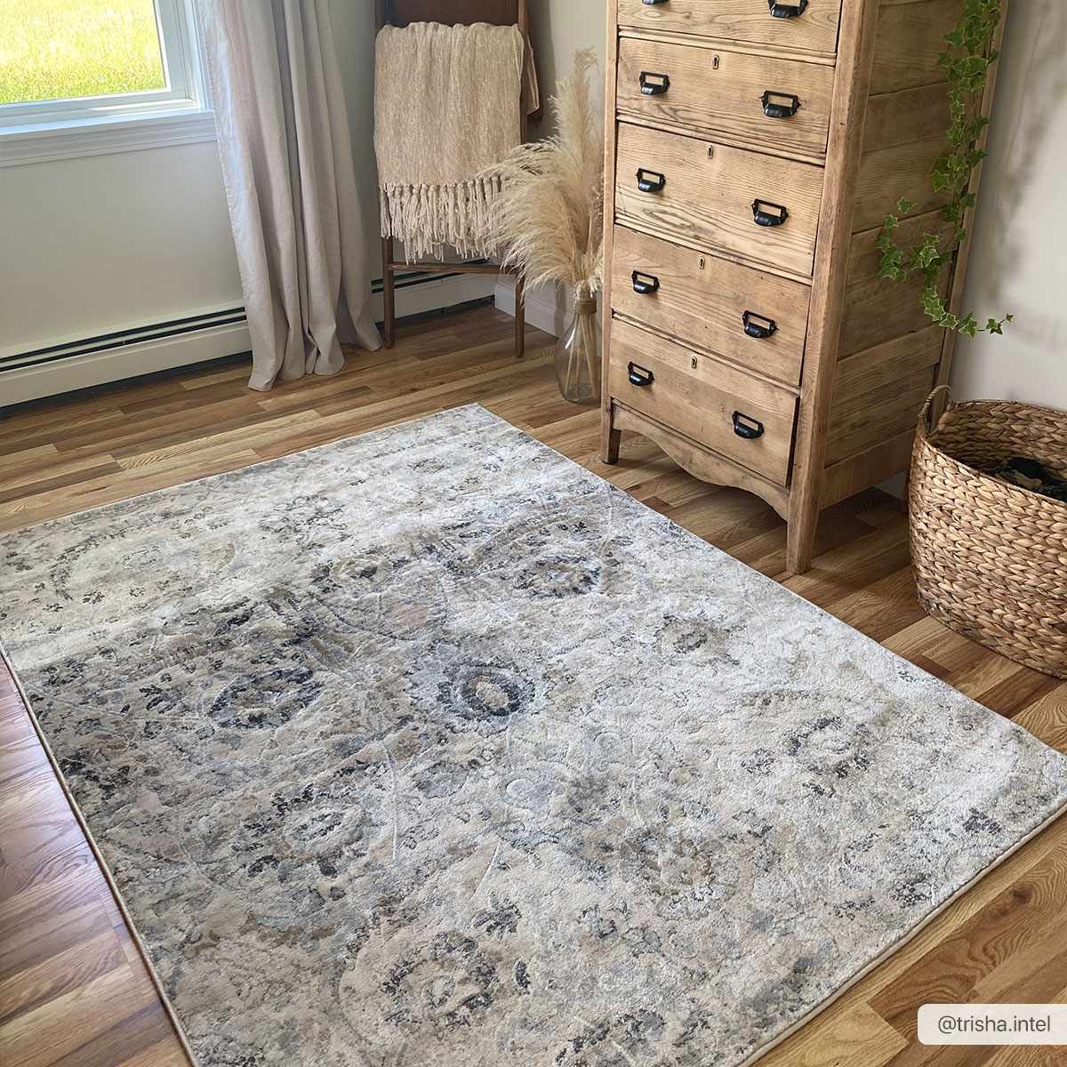 Georgiana Beige Area Rug - Image 3