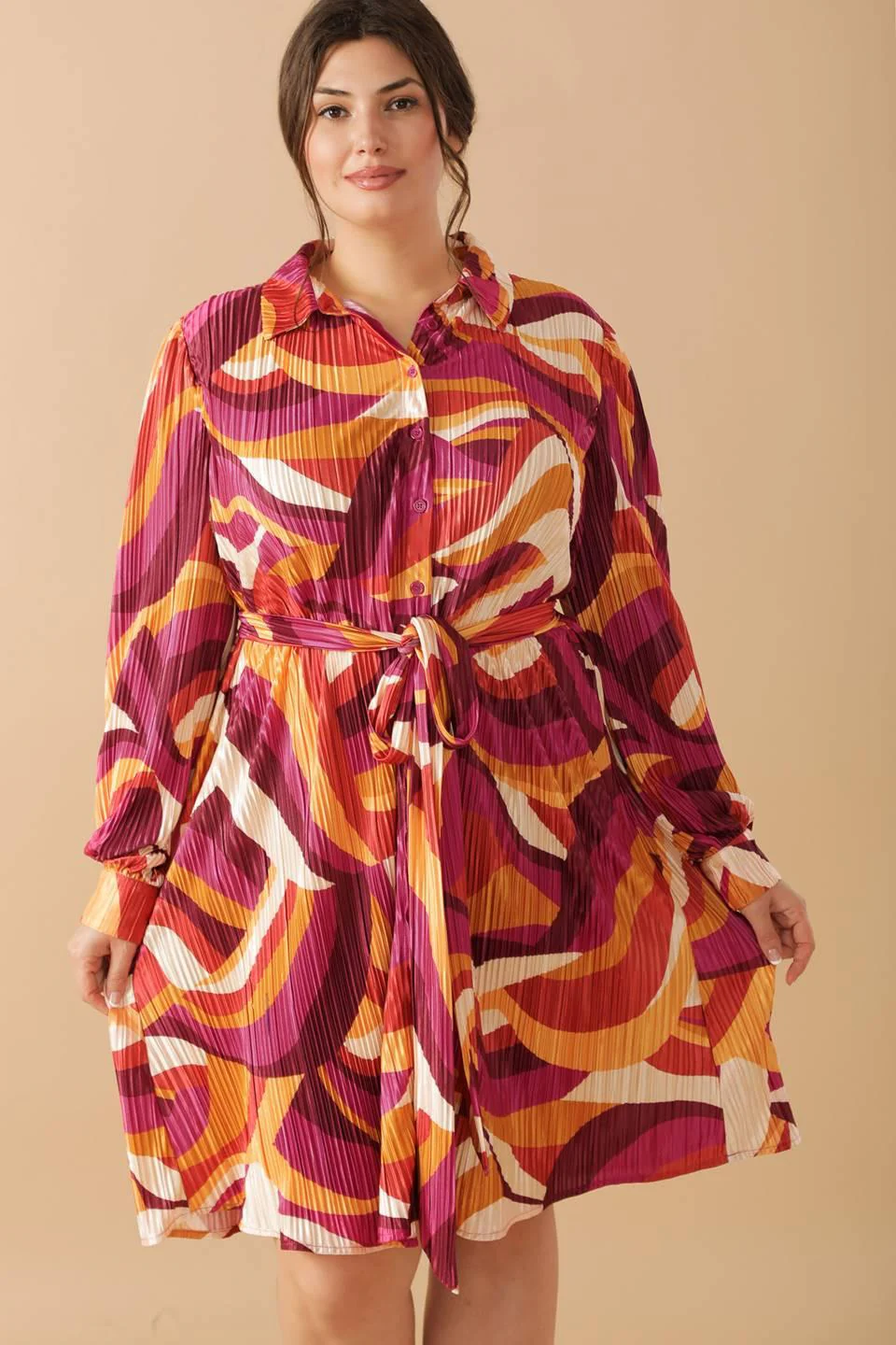 Get on Board Woven Plisse Mini Dress - Image 8