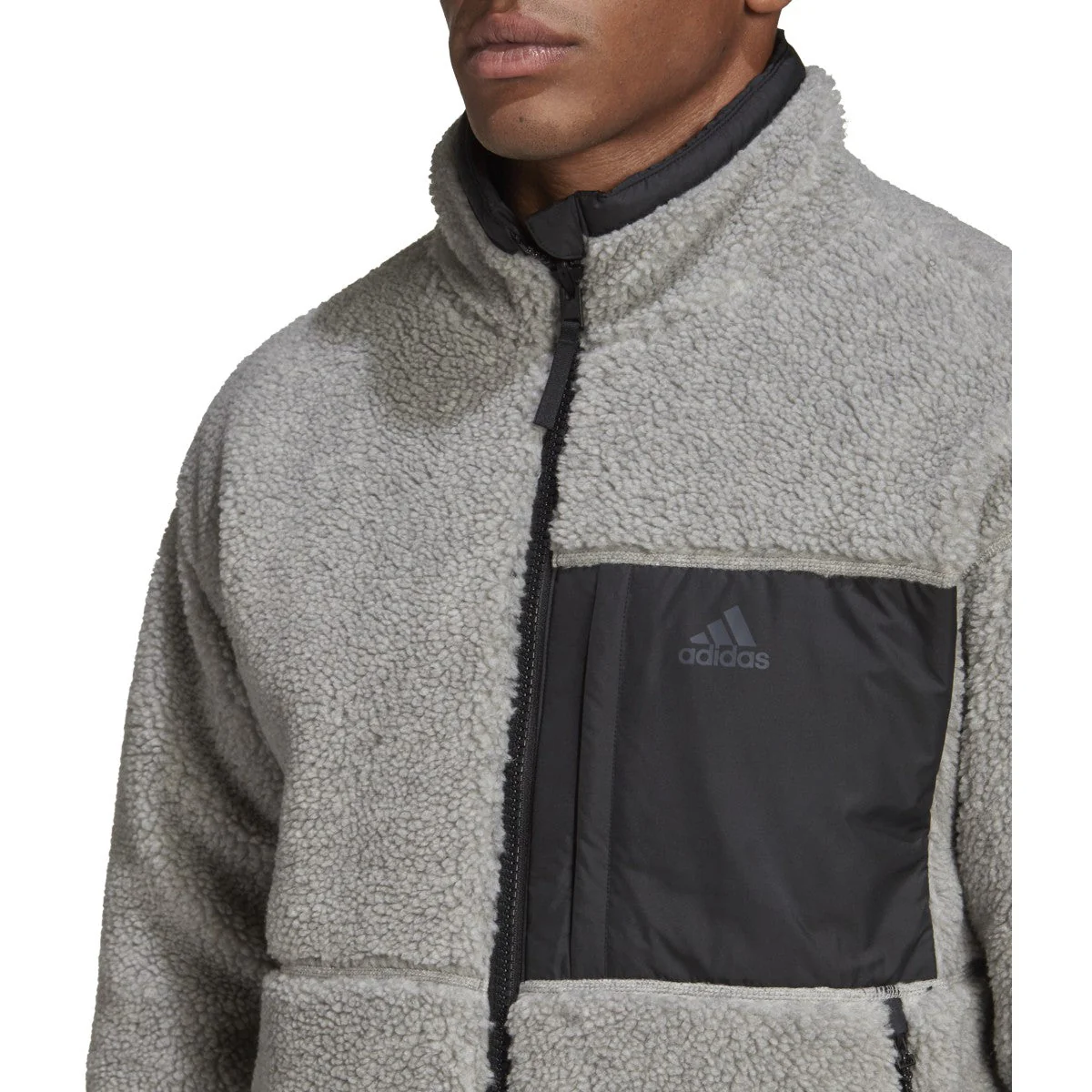 adidas Men's Sherpa Reversible Jacket Jackets - Image 6