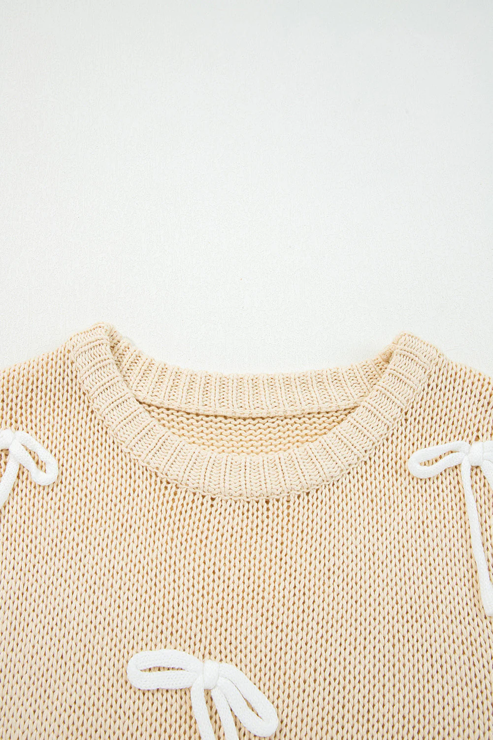 Threaded Pear Giselle applique Cap Sleeve Sweater - Image 7
