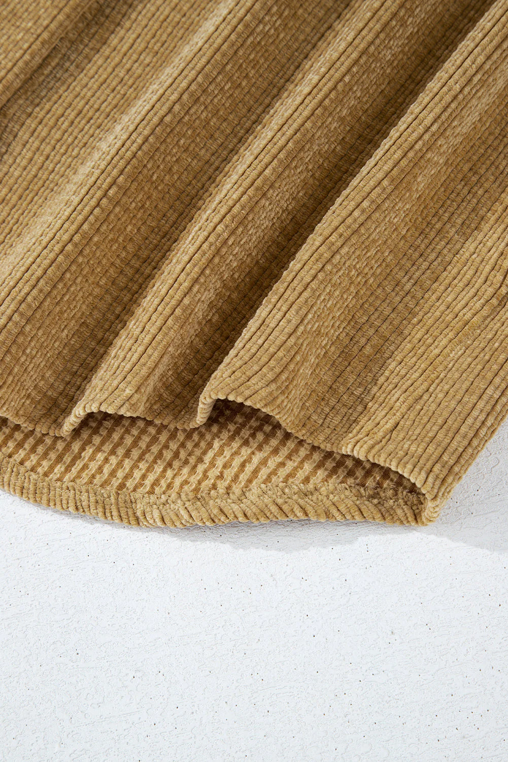 Threaded Pear Giuliana Patched Up Corduroy Shacket - Image 6