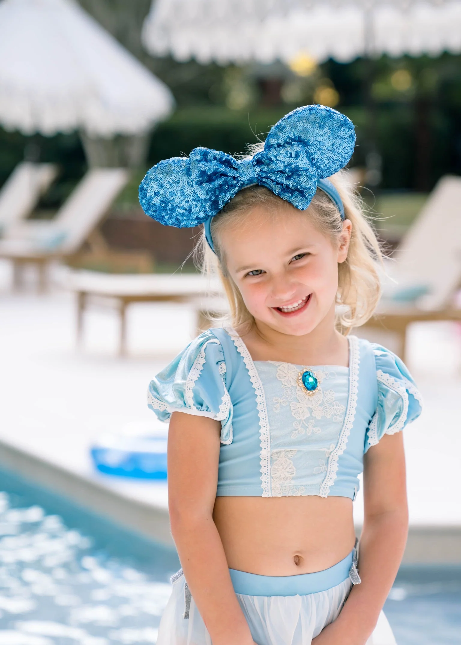 Glass Slipper Puff Sleeve Bikini - Image 3