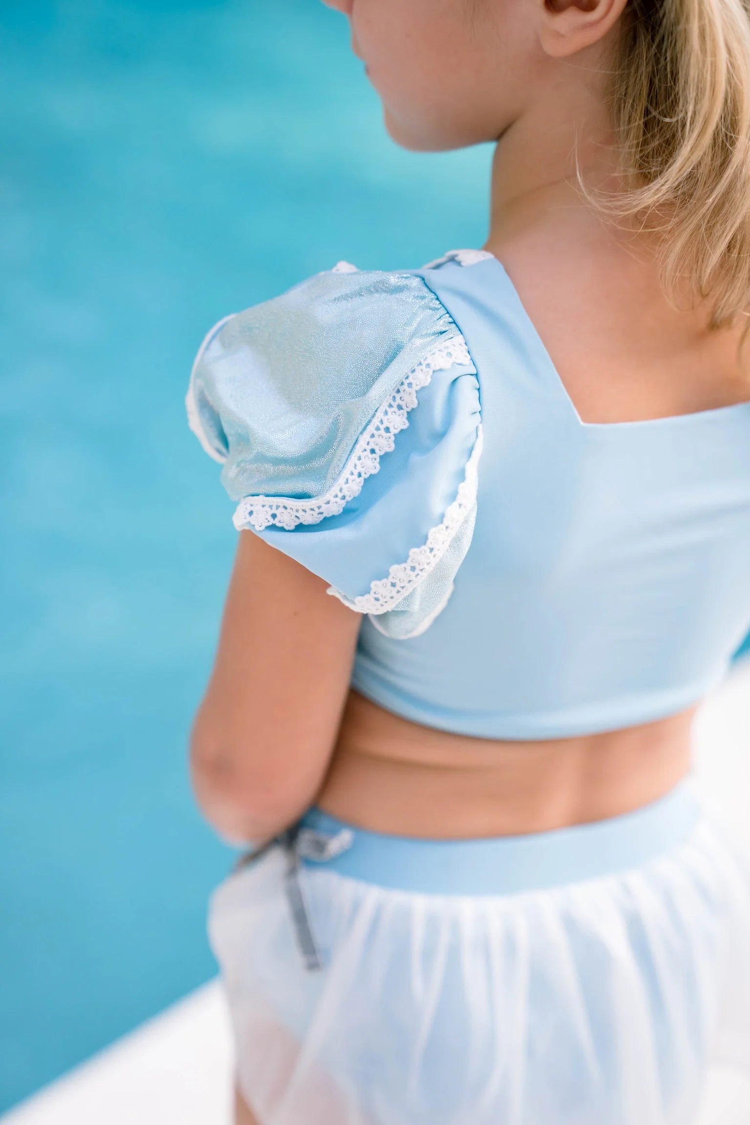 Glass Slipper Puff Sleeve Bikini - Image 7