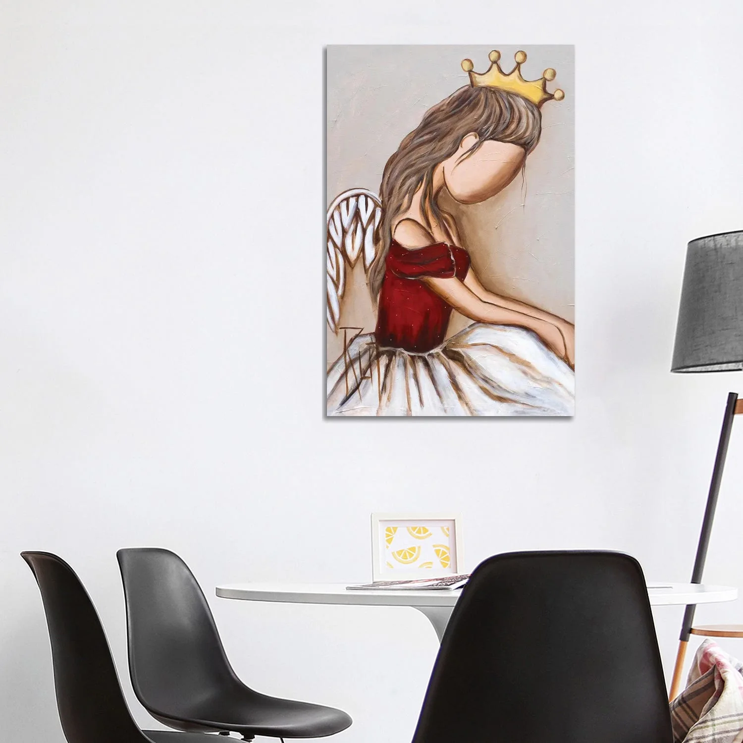 Gold Crown by Ruth's Angels - Canvas Gallery Wrap - Image 3
