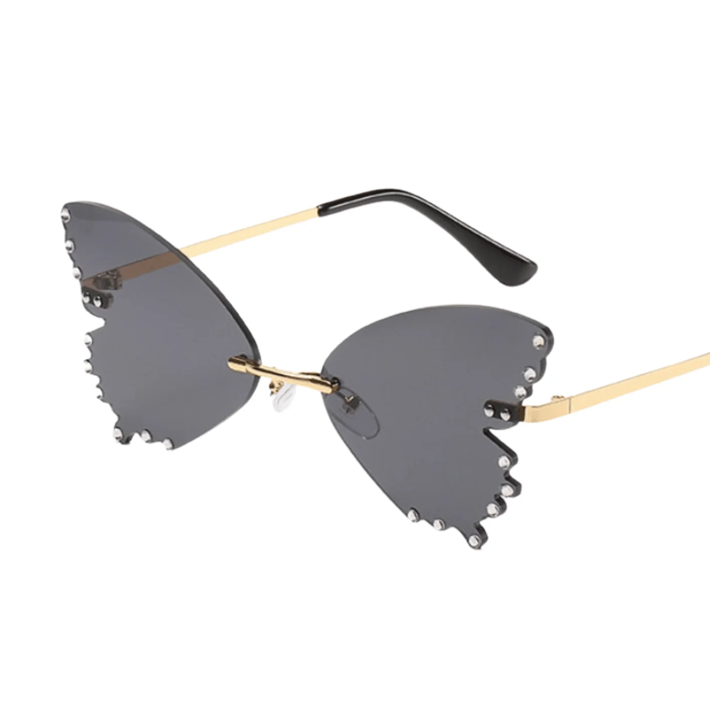 Goldtone Butterfly Sunglasses
