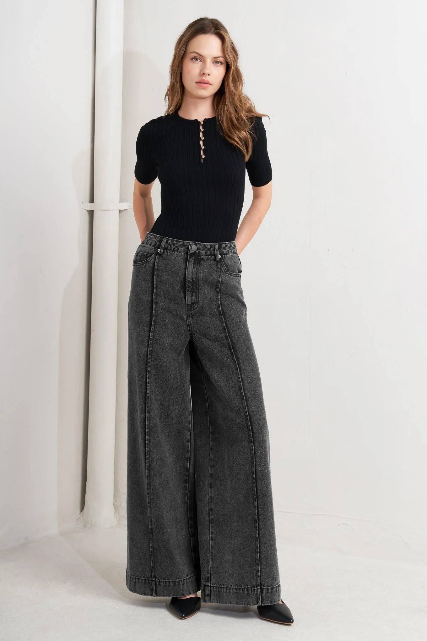 Graphite Muse Denim Pants - Image 6