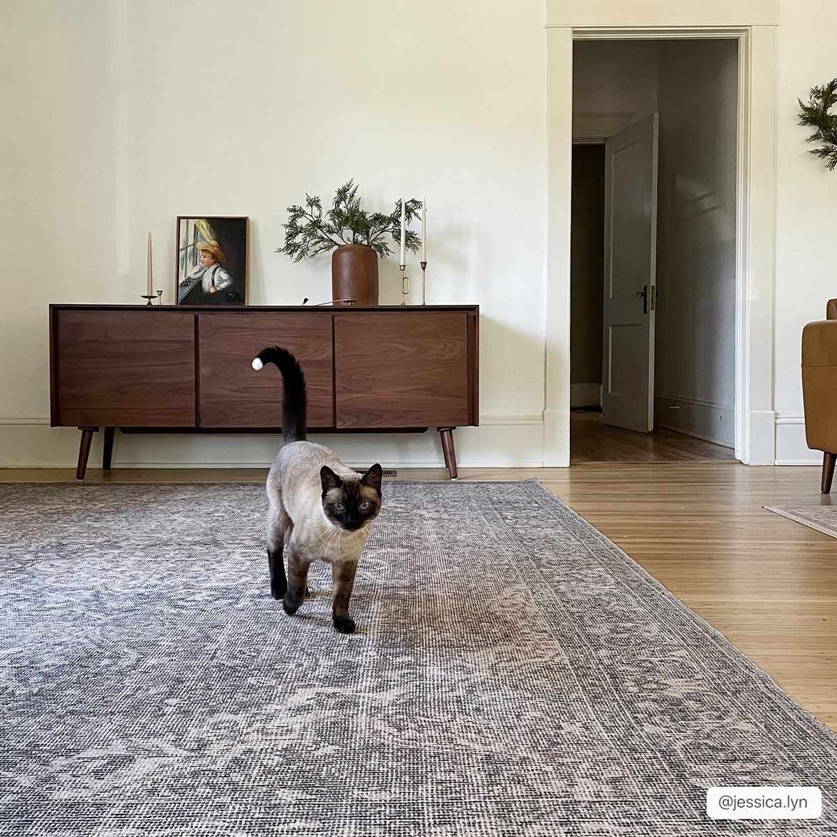 Greenpoint Dusty Blue Washable Rug - Image 13
