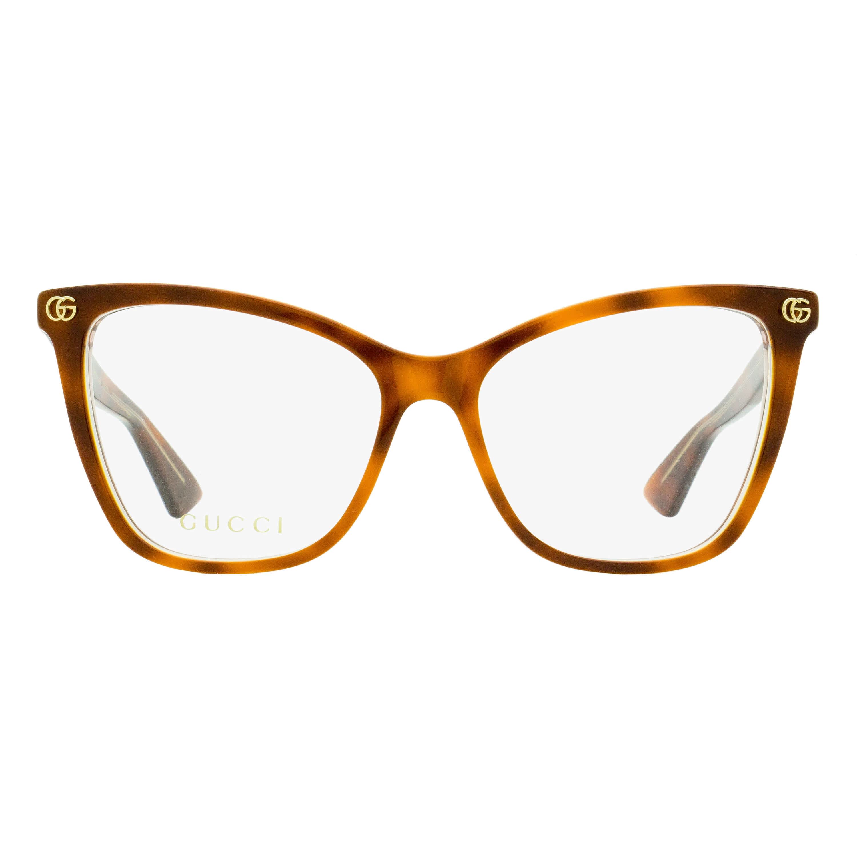 Gucci Emblem Butterfly Eyeglasses GG1817O 003 Black/Clear 55mm - Image 4