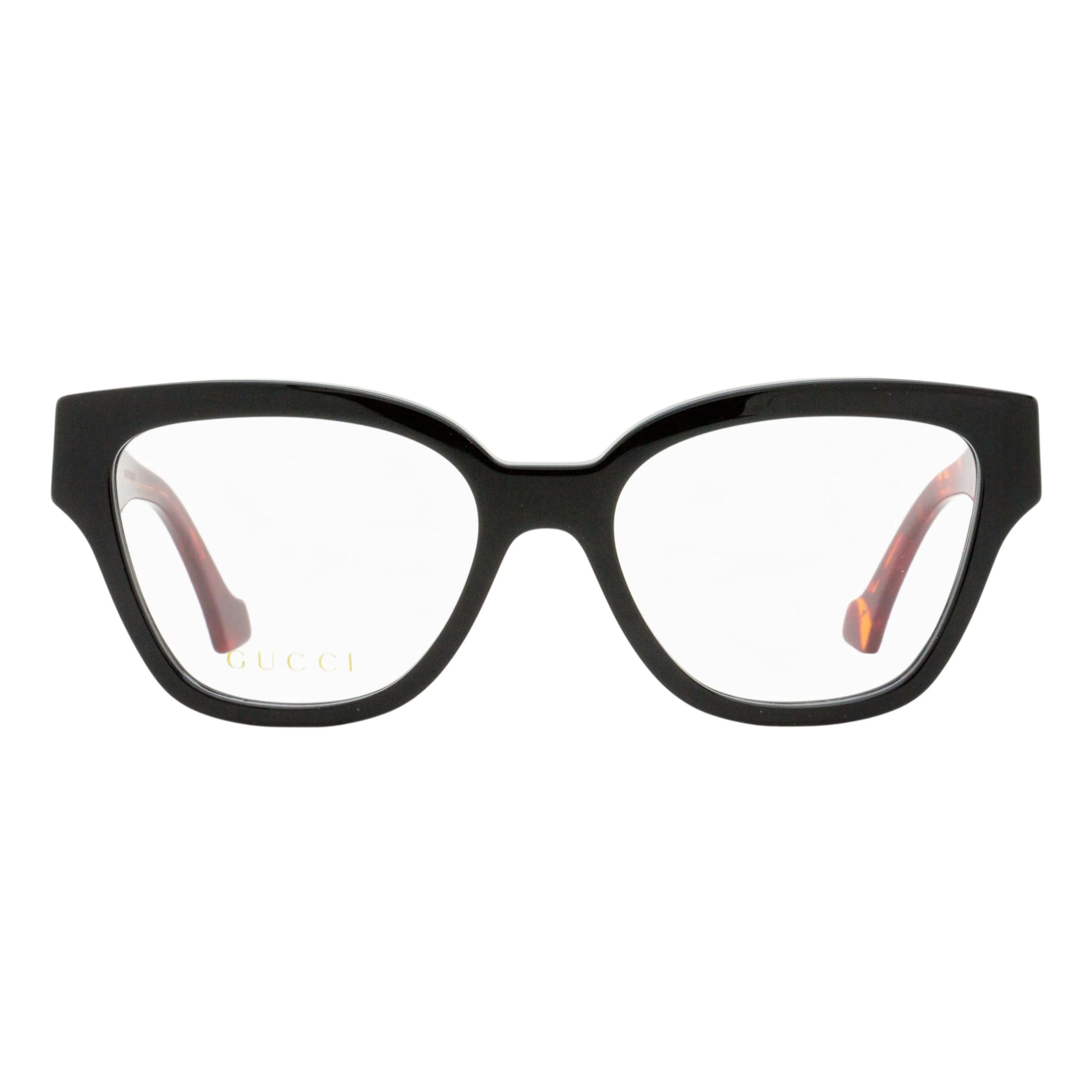 Gucci Sculpted Square Eyeglasses GG1424O 005 Black 54mm - Image 4