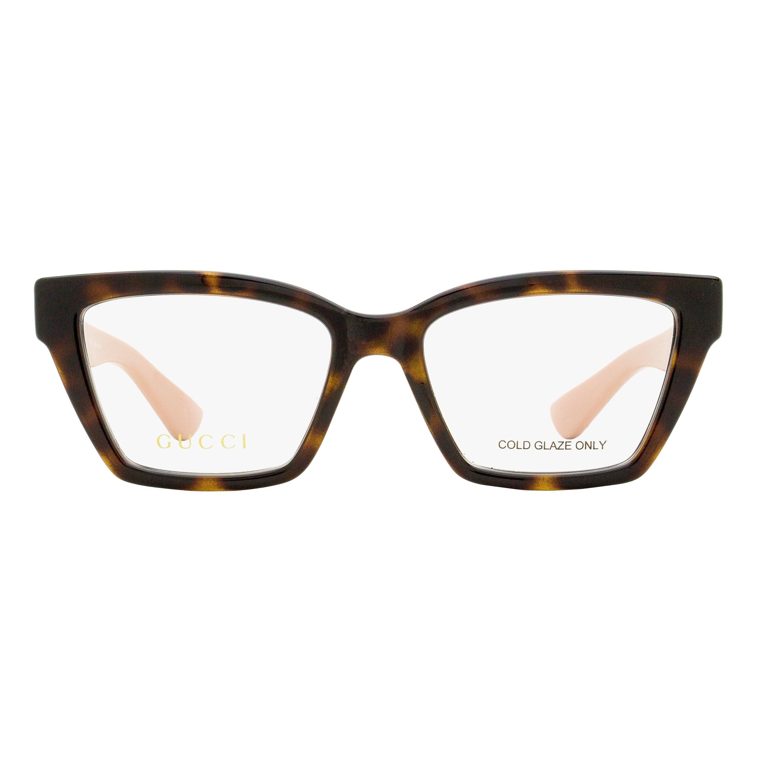Gucci Squared Cat-Eye Eyeglasses GG1715O 003 Burgundy 53mm - Image 4