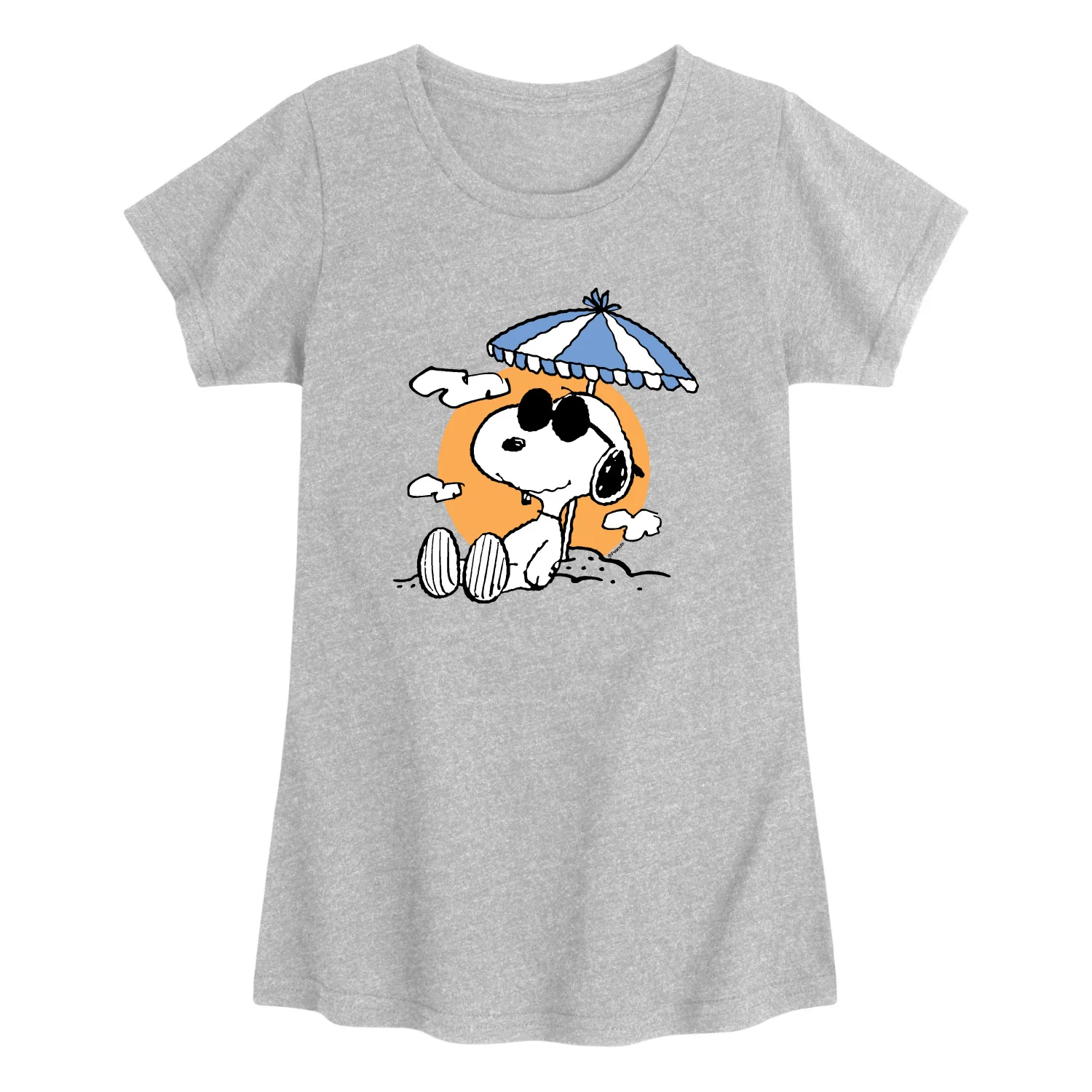 Peanuts - Snoopy Beach Day - Youth Girls Fitted Short Sleeve T-Shirt - Image 7