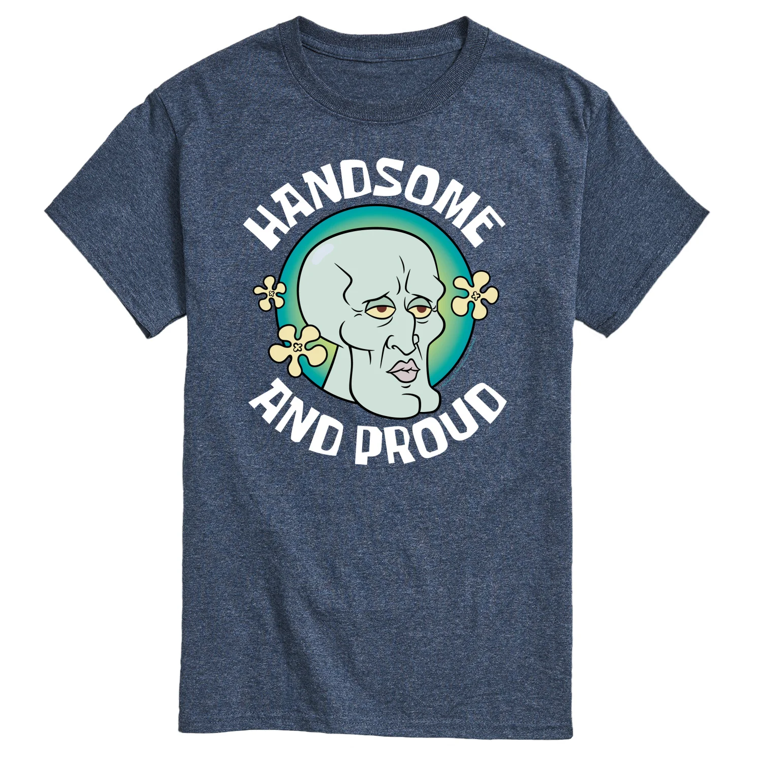 Spongebob Squarepants - Handsome And Proud Squidward - Men's Short Sleeve T-Shirt - Image 3