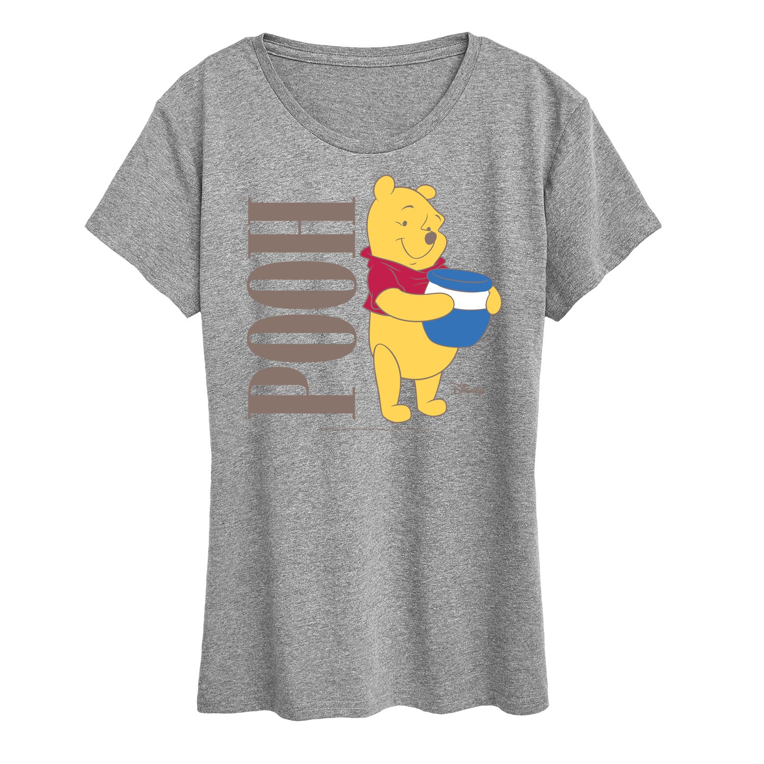 Winnie the Pooh - Pooh With Honey Jar - Women's Short Sleeve Graphic T-Shirt - Image 4