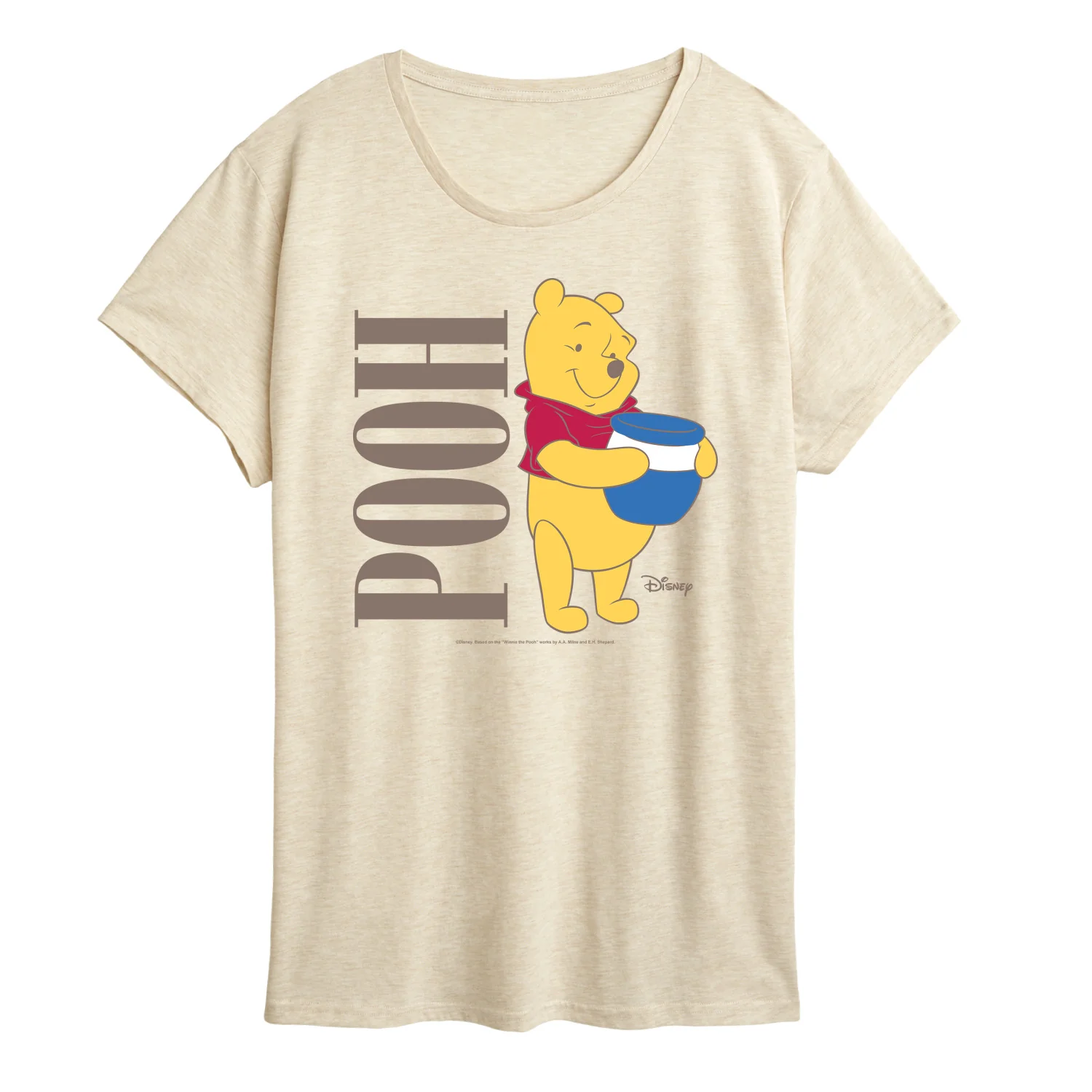 Winnie the Pooh - Pooh With Honey Jar - Women's Short Sleeve Graphic T-Shirt - Image 6