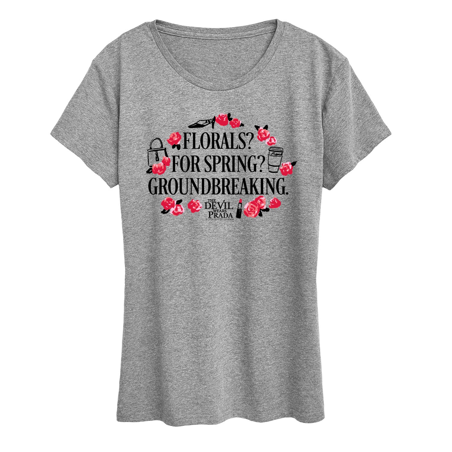 The Devil Wears Prada - Florals For Spring - Women's Short Sleeve Graphic T-shirt - Image 2