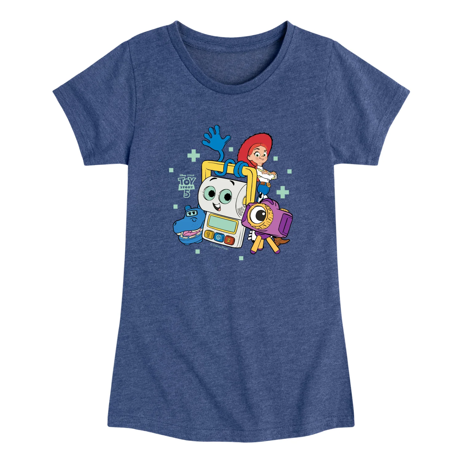 Toy Story 5 - Jessie Group - Youth and Toddler Girls Fitted Short Sleeve T-Shirt - Image 4