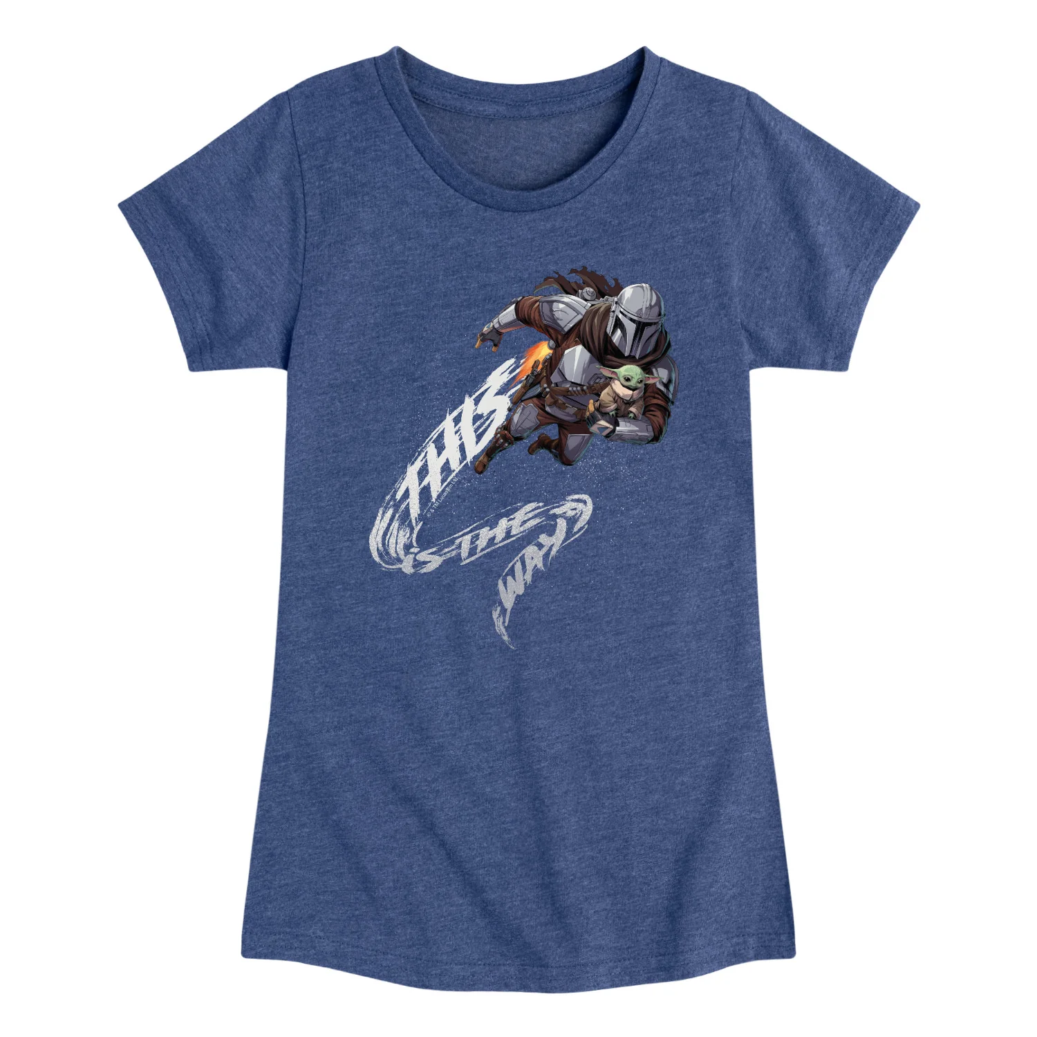 The Mandalorian And Grogu - This Is The Way - Youth Girls Fitted Short Sleeve T-Shirt