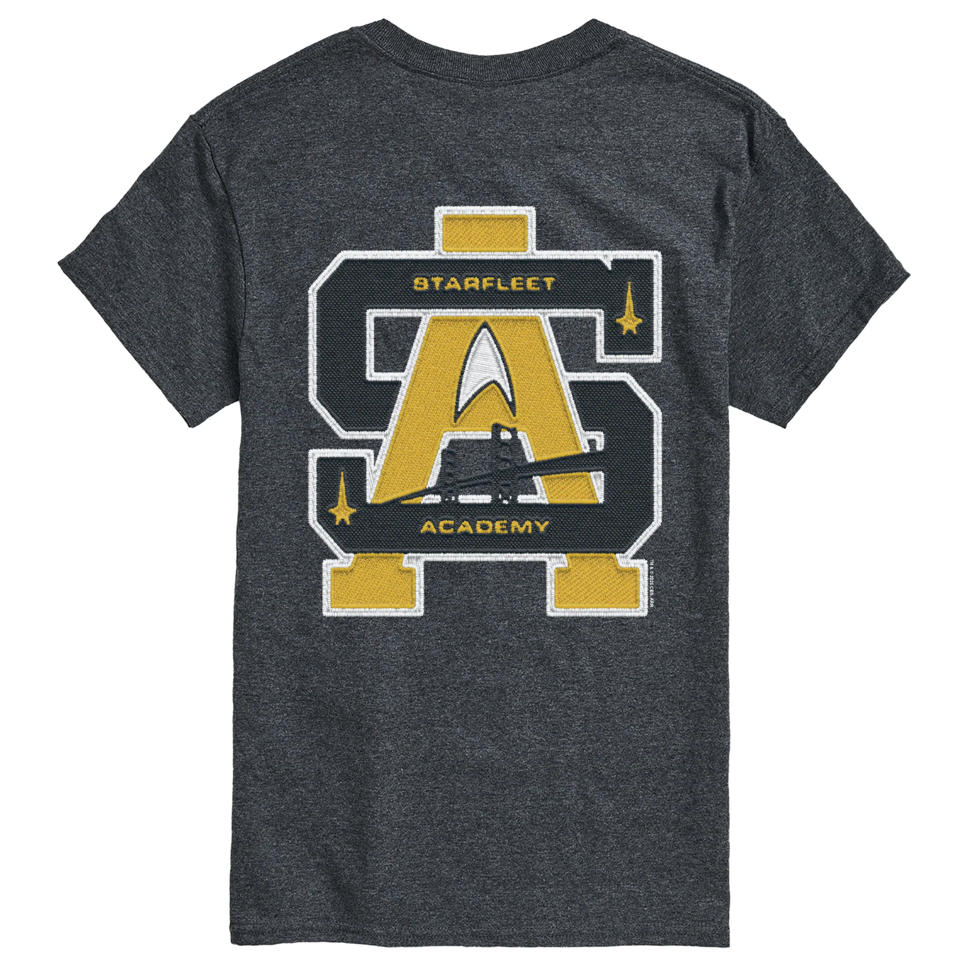 Star Trek - Starfleet Academy Letterman - Men's Short Sleeve Graphic T-Shirt - Image 2