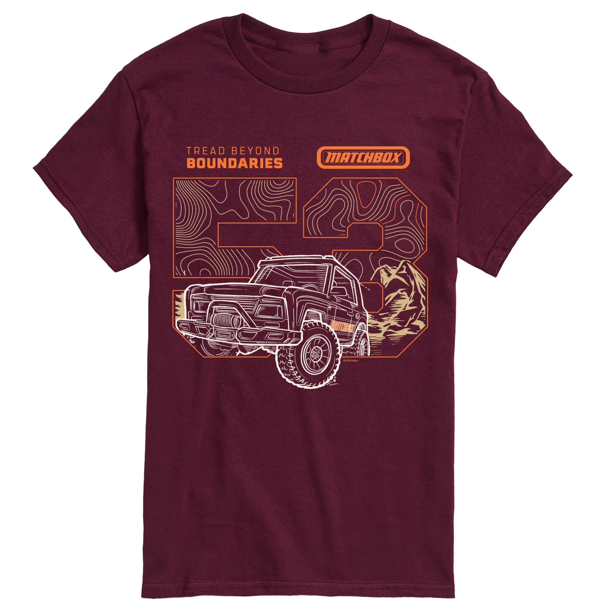 Matchbox - Tread Beyond Boundaries - Men's Short Sleeve Graphic T-Shirt - Image 4