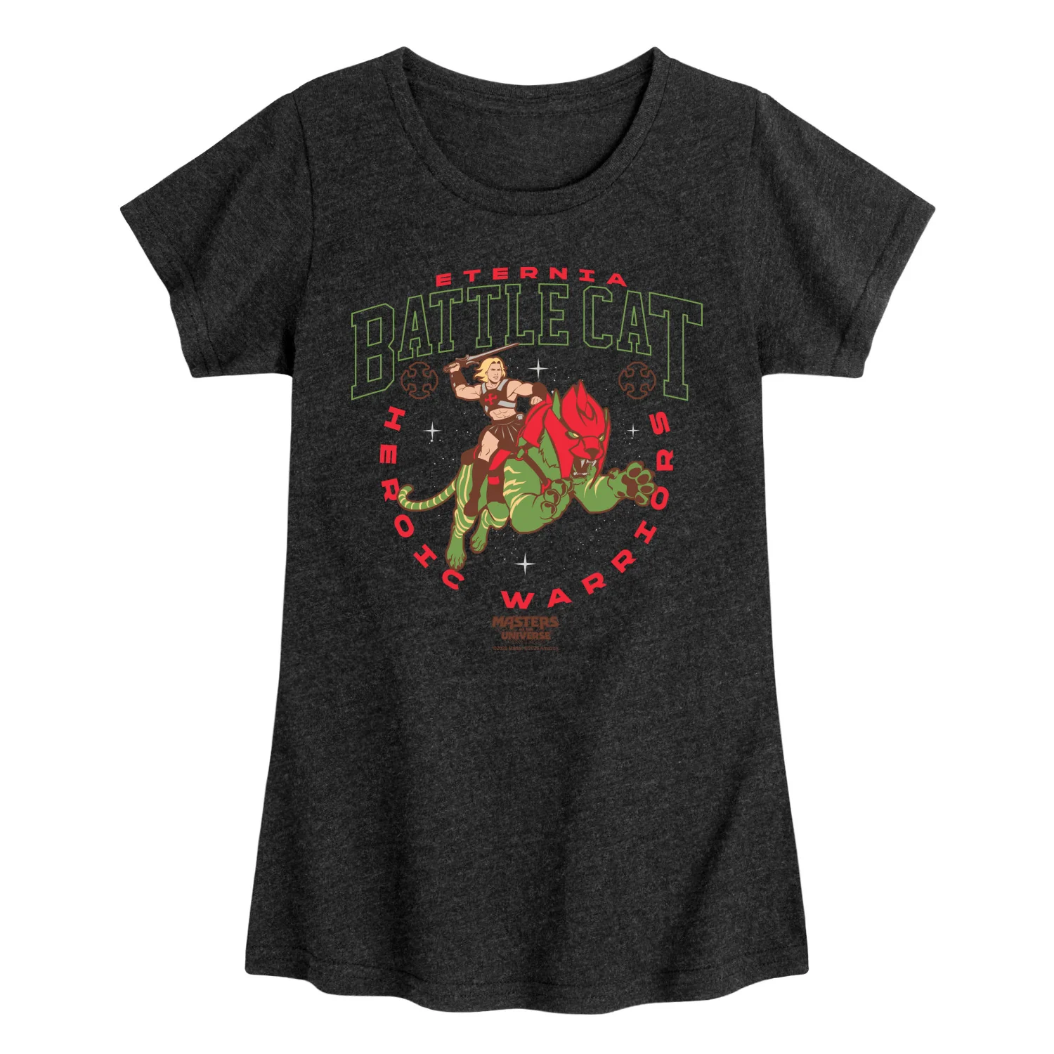 Masters of the Universe - Eternia Battle Cat - Youth Girls Fitted Short Sleeve T-Shirt