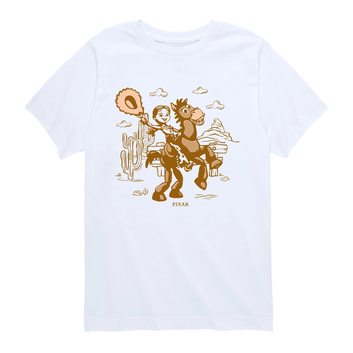 Toy Story 5 - Western Jessie and Bullseye - Youth and Toddler Boys Short Sleeve Graphic T-Shirt - Image 2