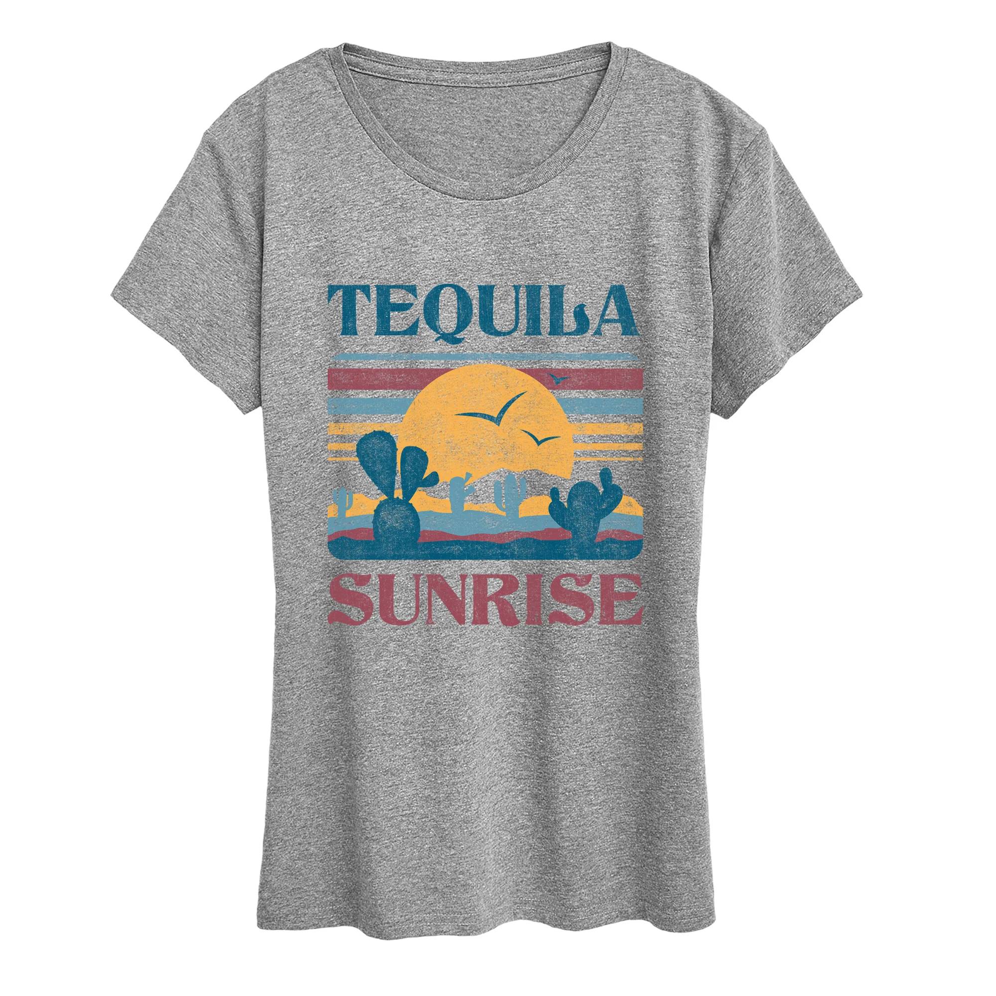 Instant Message - Tequila Sunrise - Women's Short Sleeve Graphic T-Shirt - Image 3