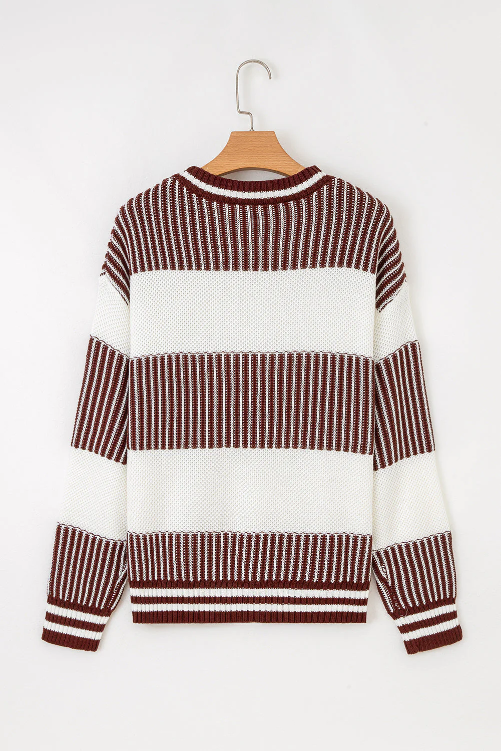 Threaded Pear Haley Drop Shoulder Loose Sweater - Image 6