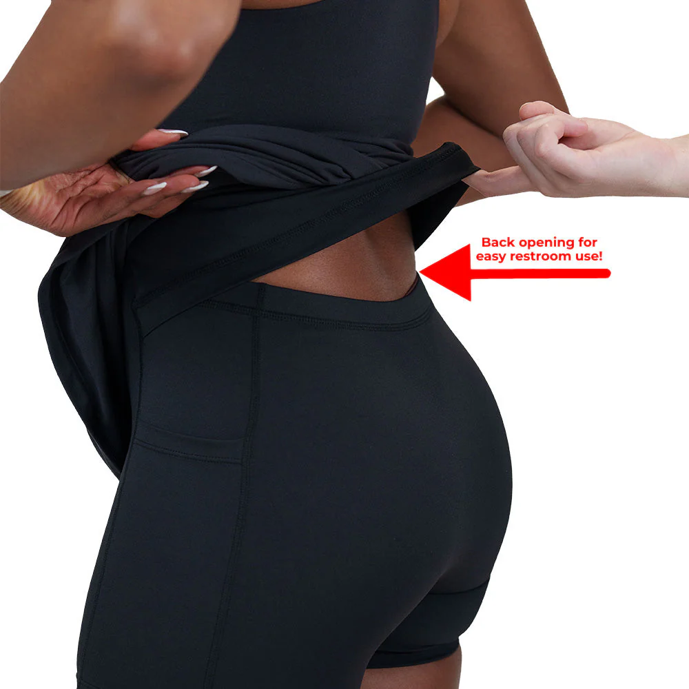 Constantly Varied Gear Half Zip Dress - Black - Image 4