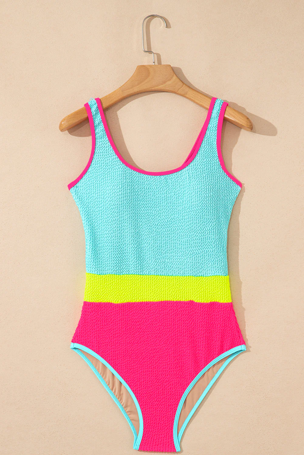 Threaded Pear Hanna Patchwork One Piece Swimsuit - Image 3