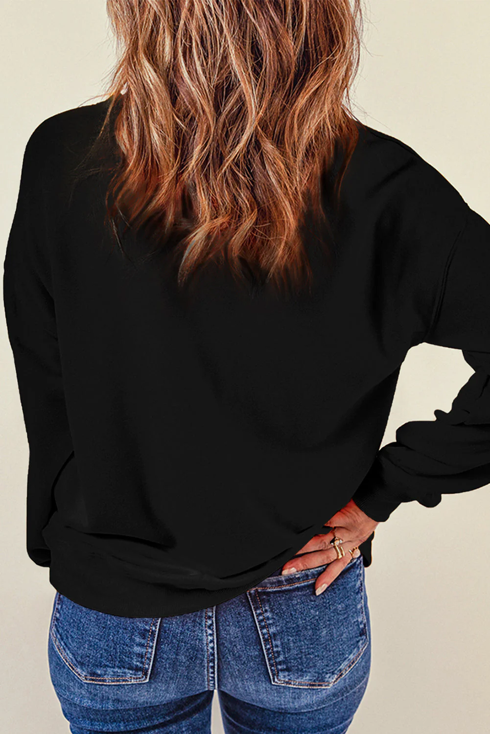 Threaded Pear Harper Bright Graphic Christmas Pullover - Image 2