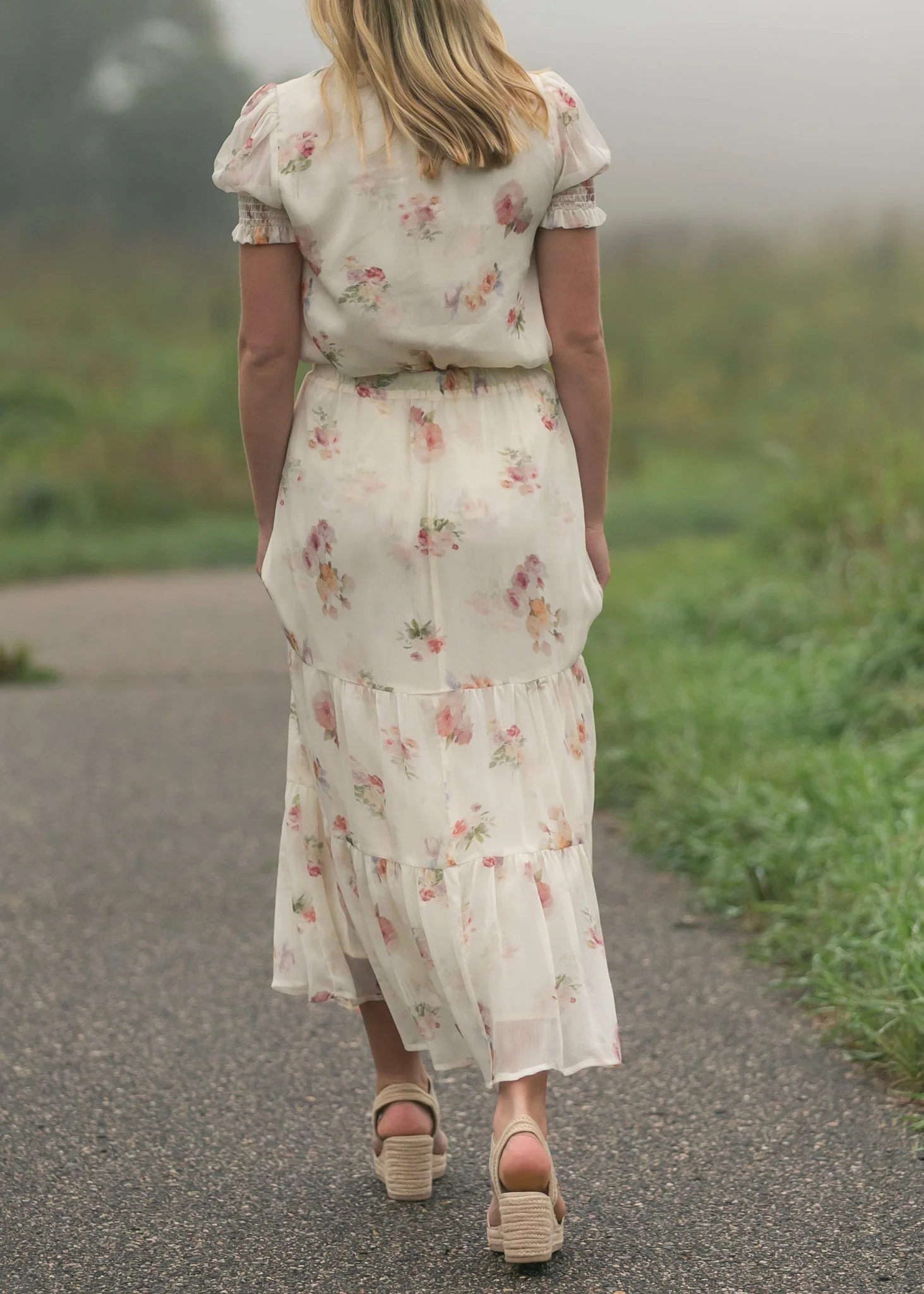 Helena Tiered Maxi Skirt - Image 10